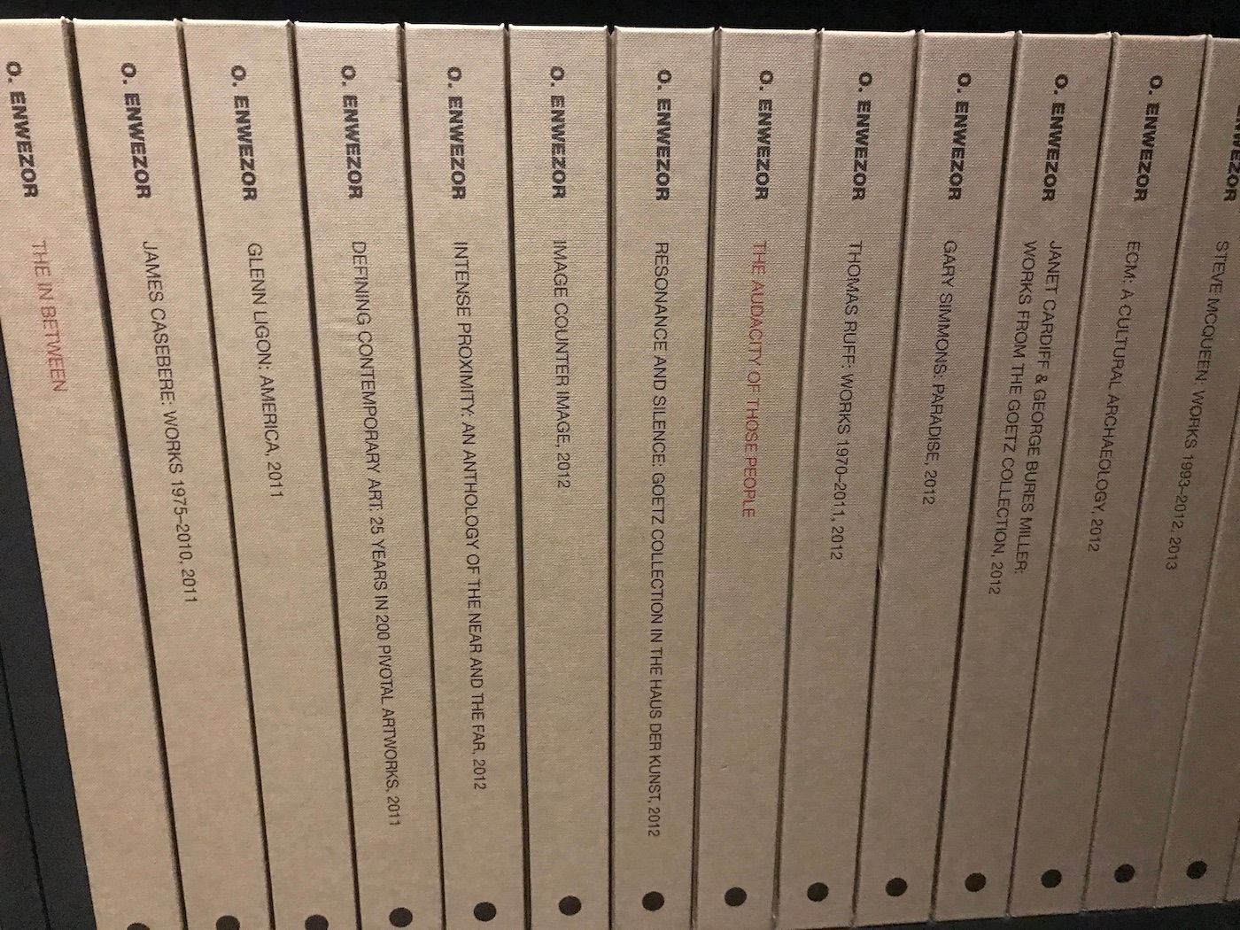 Carrie Mae Weems, The Inbetween, 2022-2023. Installation view at Sharjah Biennial 15. Photo: C&amp;.