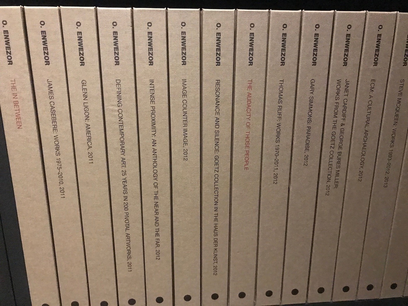 Carrie Mae Weems, The Inbetween, 2022-2023. Installation view at Sharjah Biennial 15. Photo: C&.