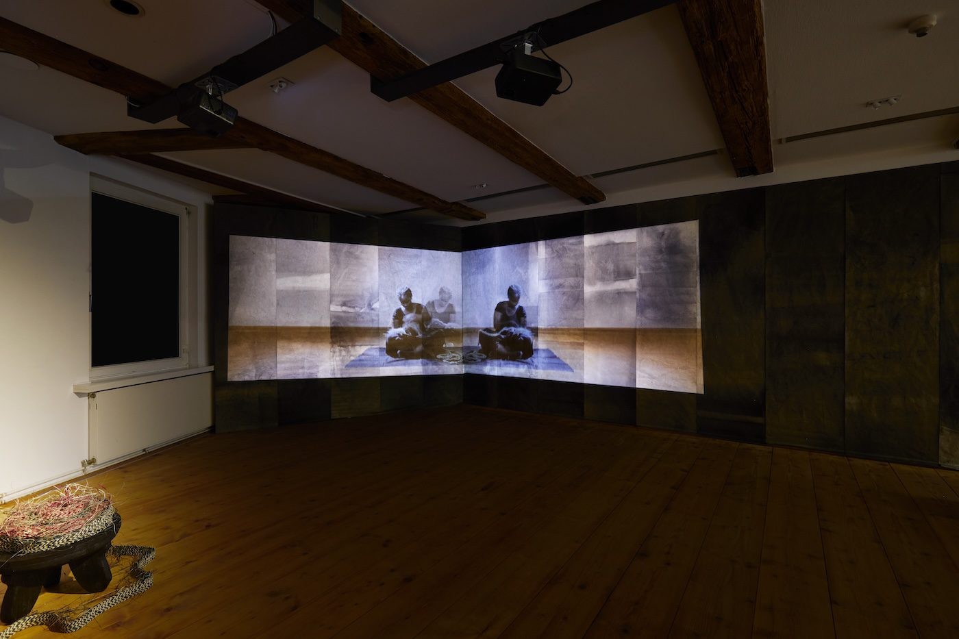 Rehema Chachage, The open weave I, film, 2025. AMANI kukita | kung‘oa © Museen Stade, Photo: Carsten Dammann