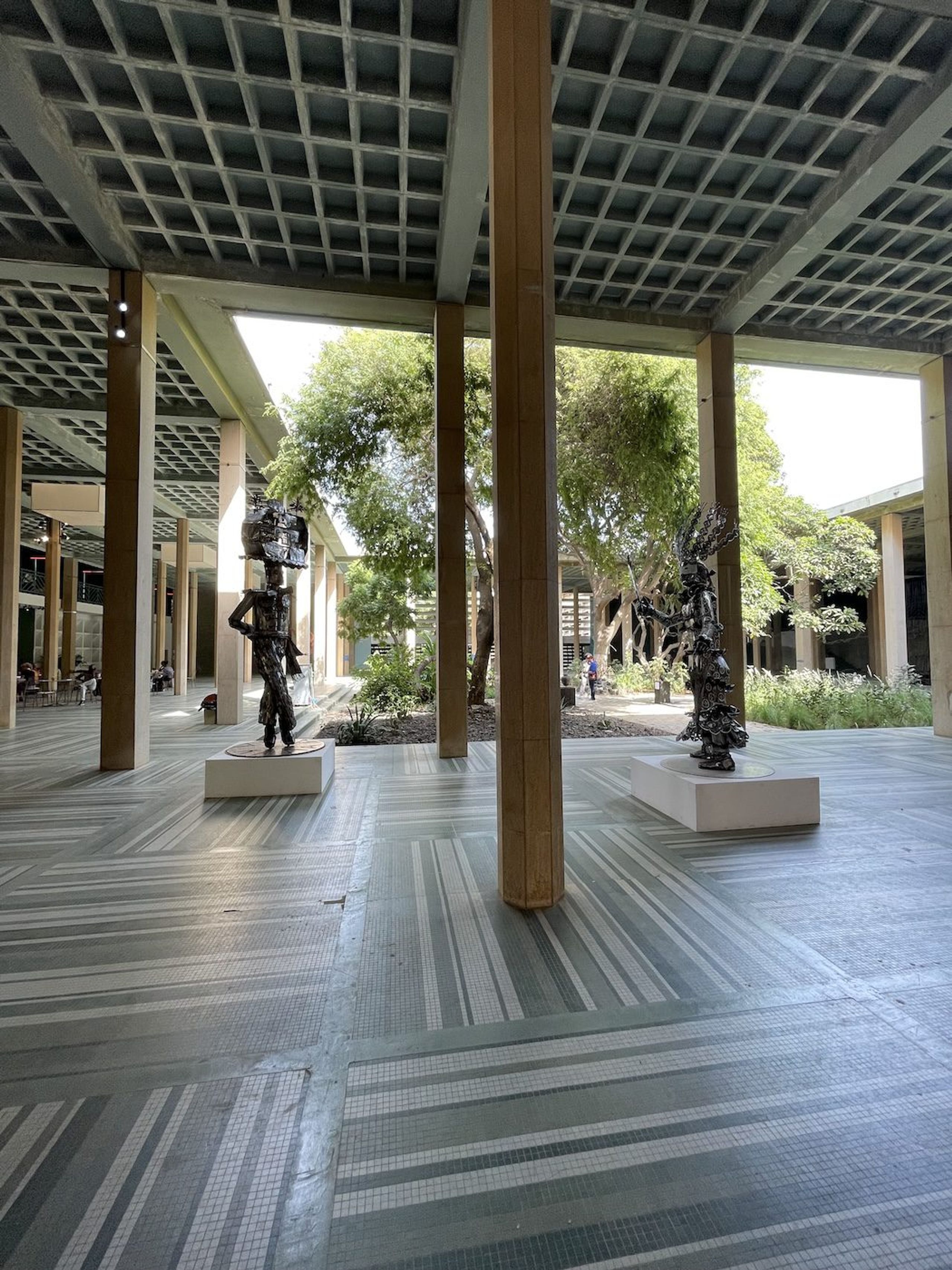 Ancien Palais de Justice, Installation View of 15th Dakar Biennale. Photo: Khady | Senegalese Twisted.