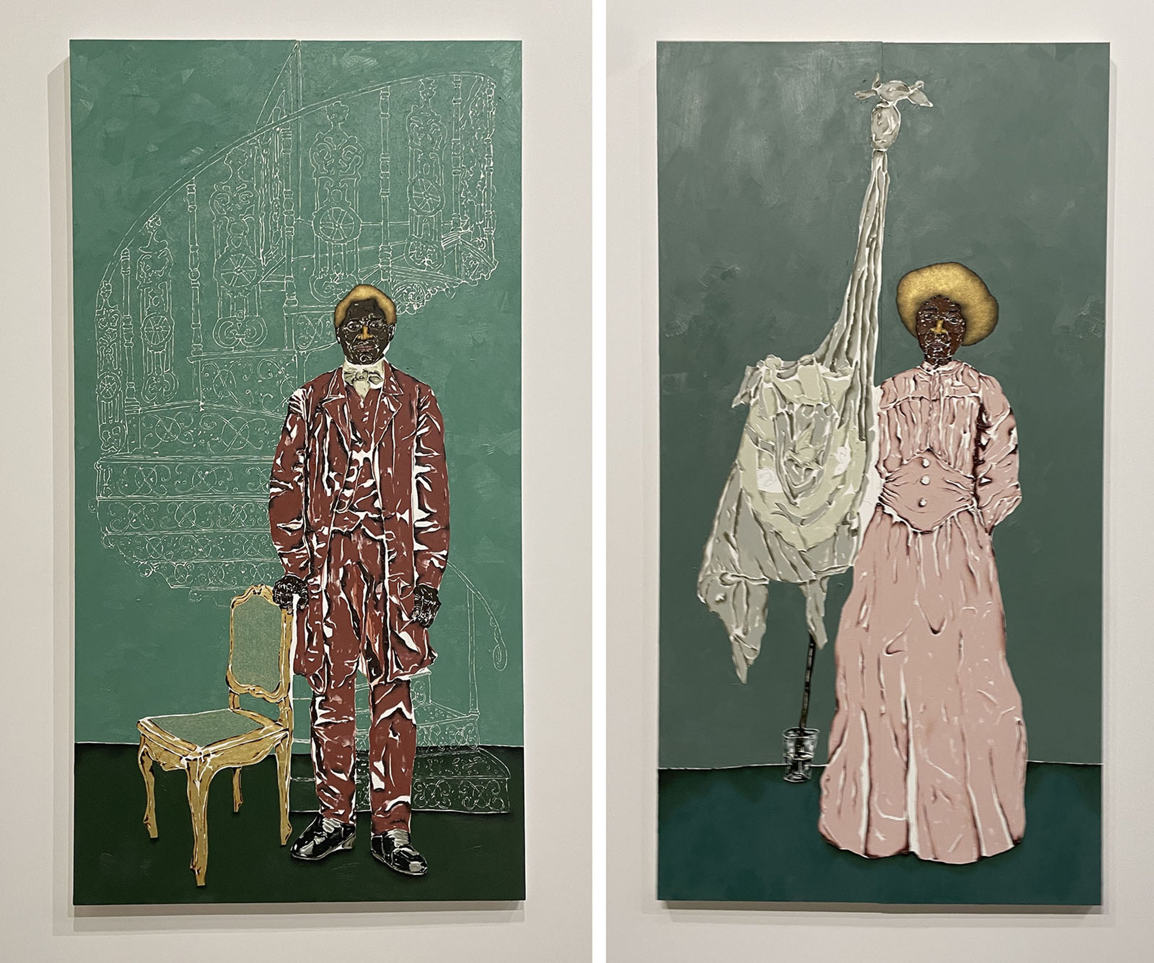 Dalton Paula at the 60th Venice Biennale Foreigners Everywhere. Photo: C&amp;AL