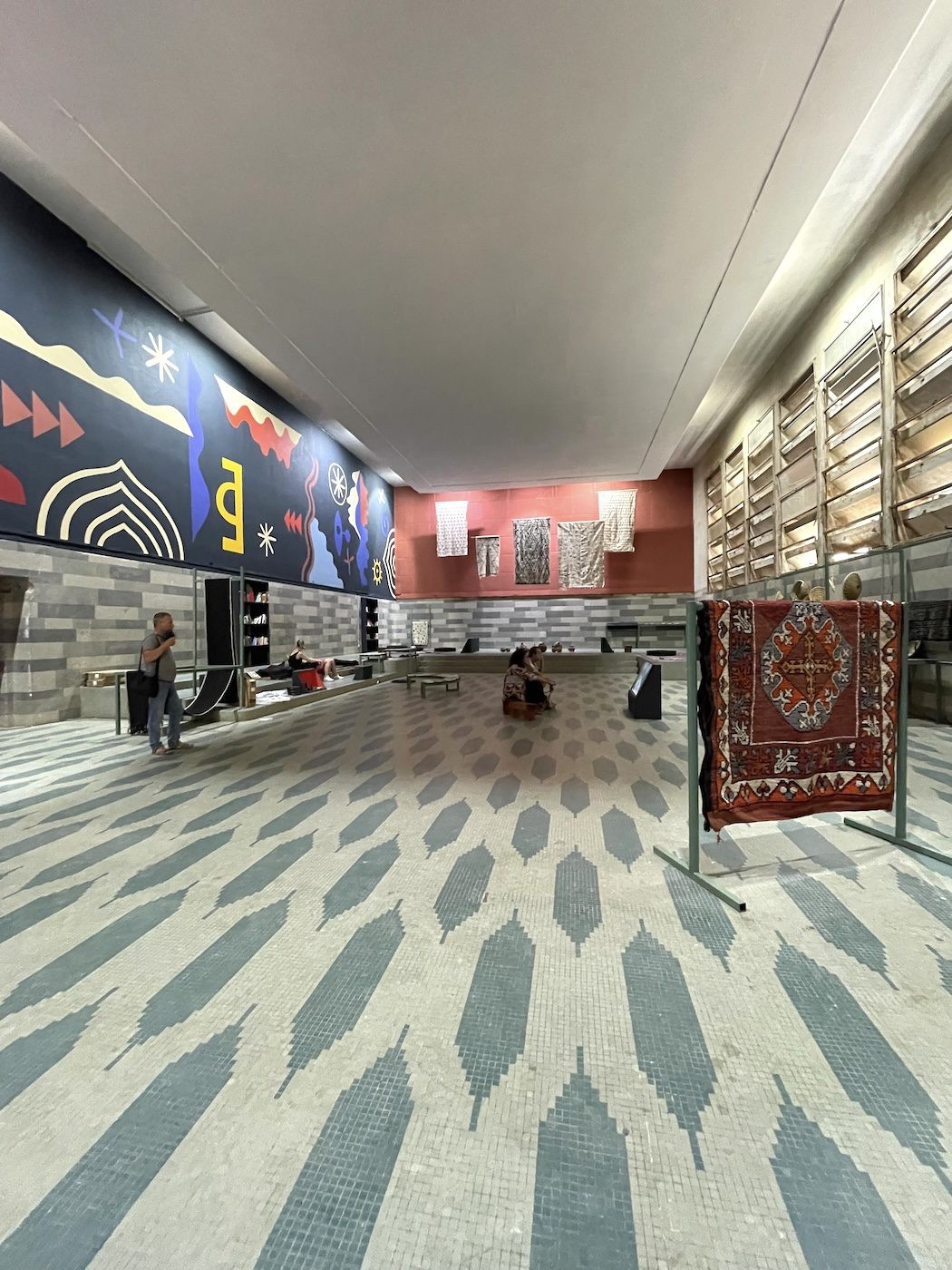 Haptic Library at Ancien Palais de Justice. Installation View of 15th Dakar Biennale. Photo: Khady | Senegalese Twisted.