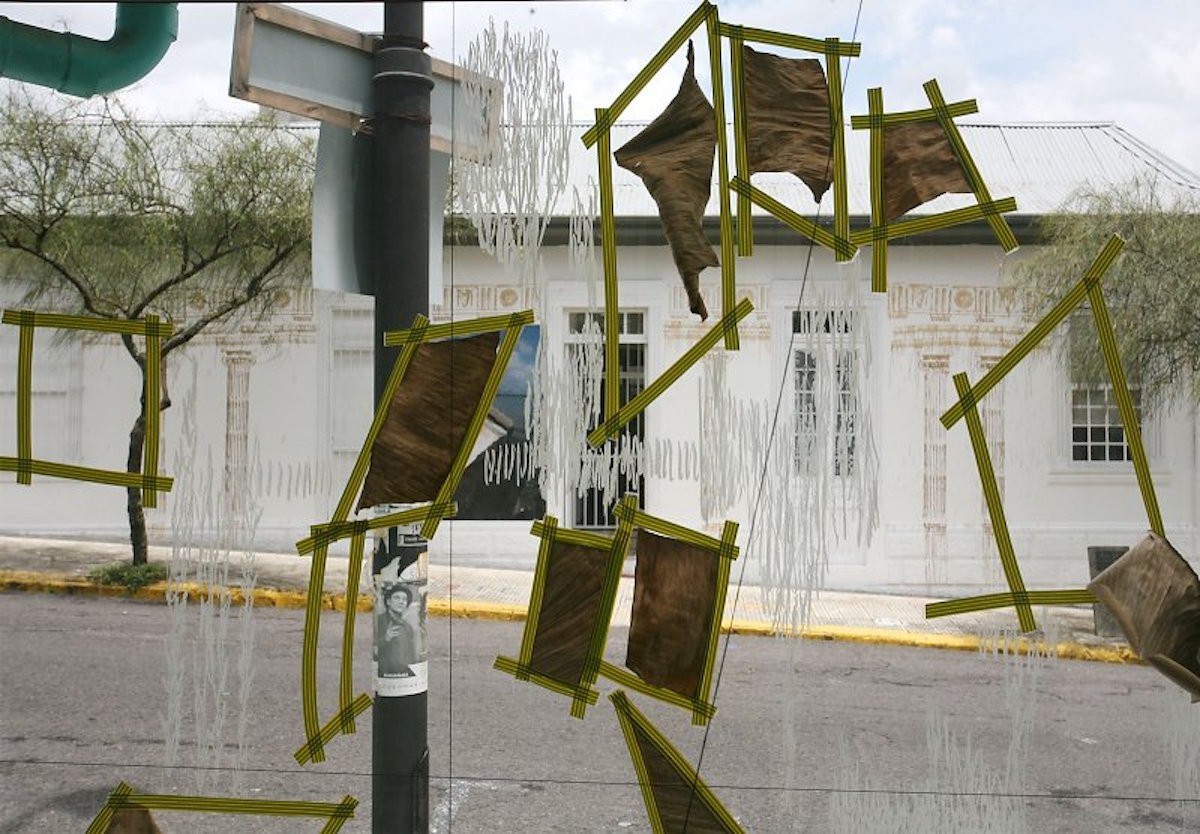 Minia Biabiany, from the installation Envolvernos en la lluvia, Immanence, TEORética, San José, Costa Rica, 2014. Courtesy of the artist.