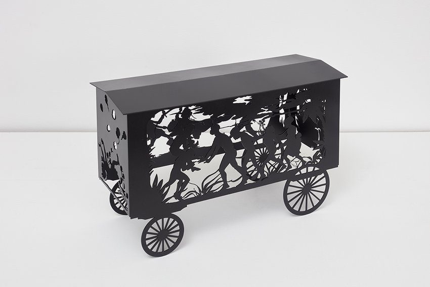 Kara Walker, The Katastwóf Karavan (maquette), 2017; San Francisco Museum of Modern Art, Accessions Committee Fund purchase; photo: Katherine Du Tiel