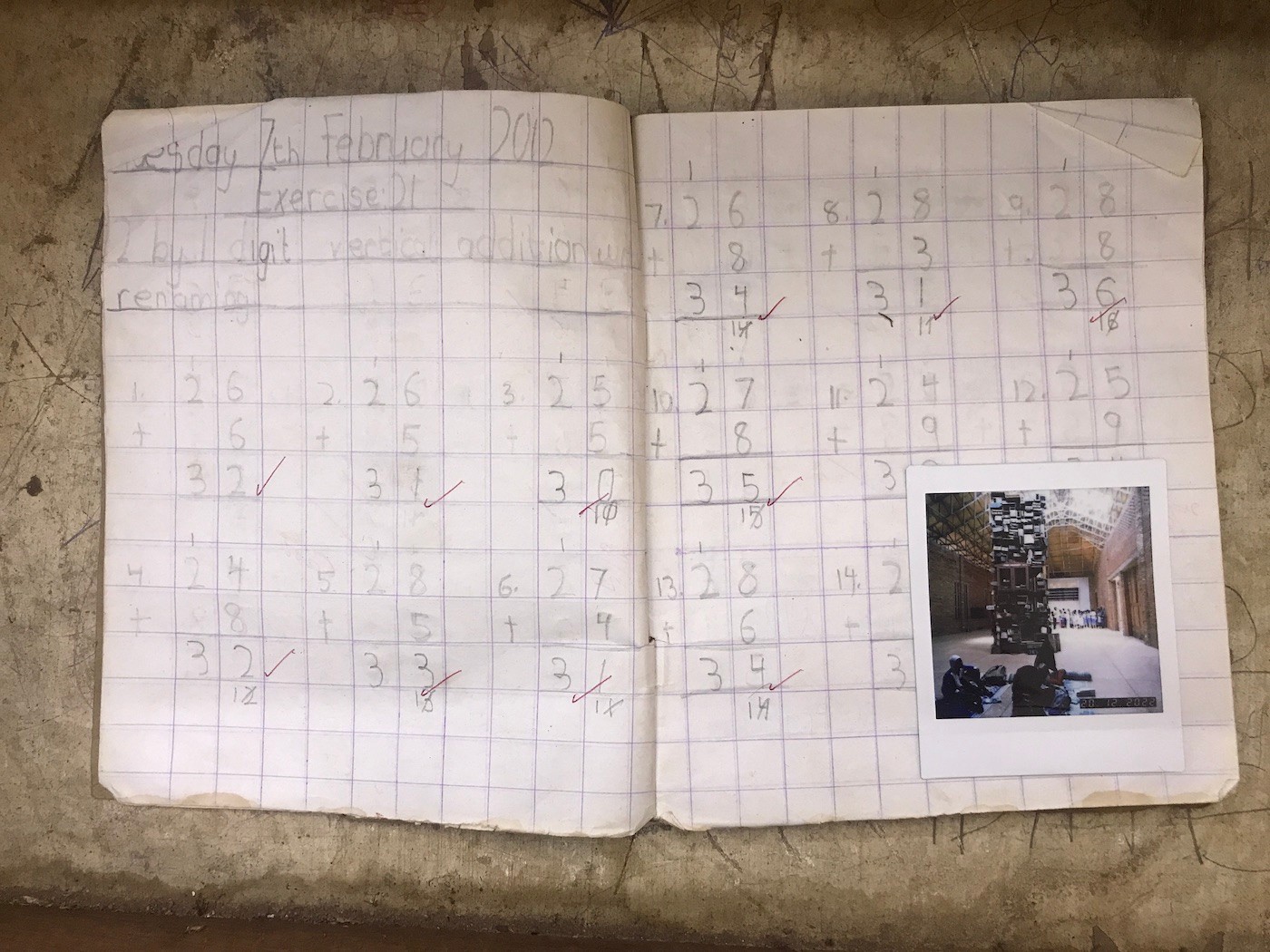 Ibrahim Mahama, Shine a Light, 2022. Installation view at Sharjah Biennial 15. Photo: C&.