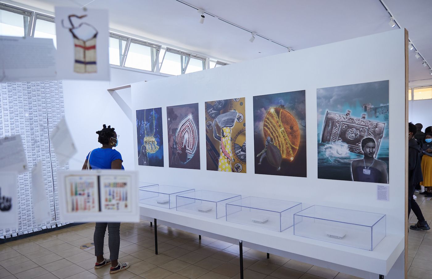 Installation View “Invisible Inventories” at National Museum of Kenya in Nairobi from 17.03. – 02.05.2021. Photo: Lamek Orina