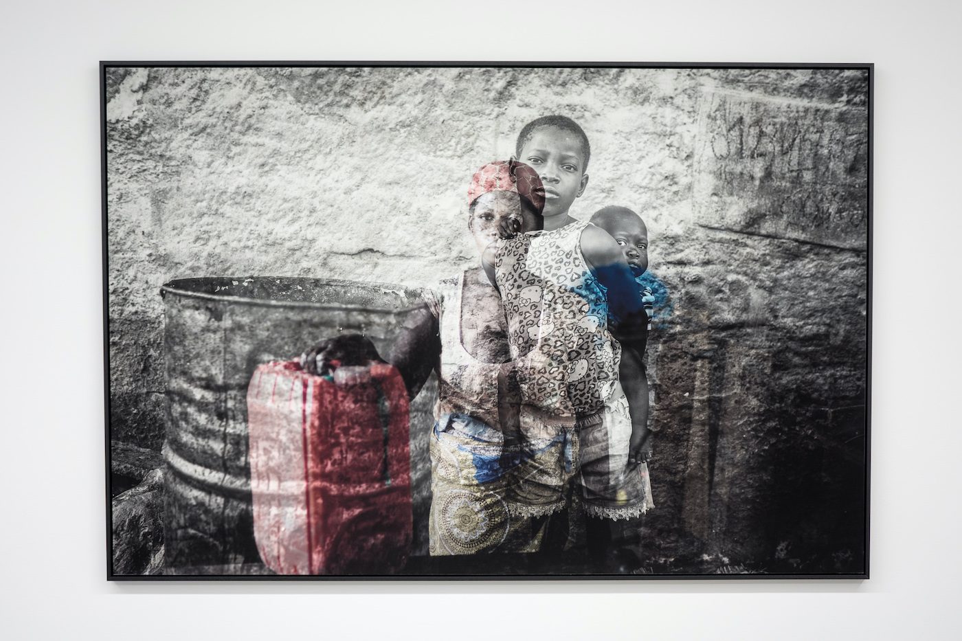 Mário Macilau. Installation view of “Circle of Memories”at La Terrasse espace d’art de Nanterre, 2021.