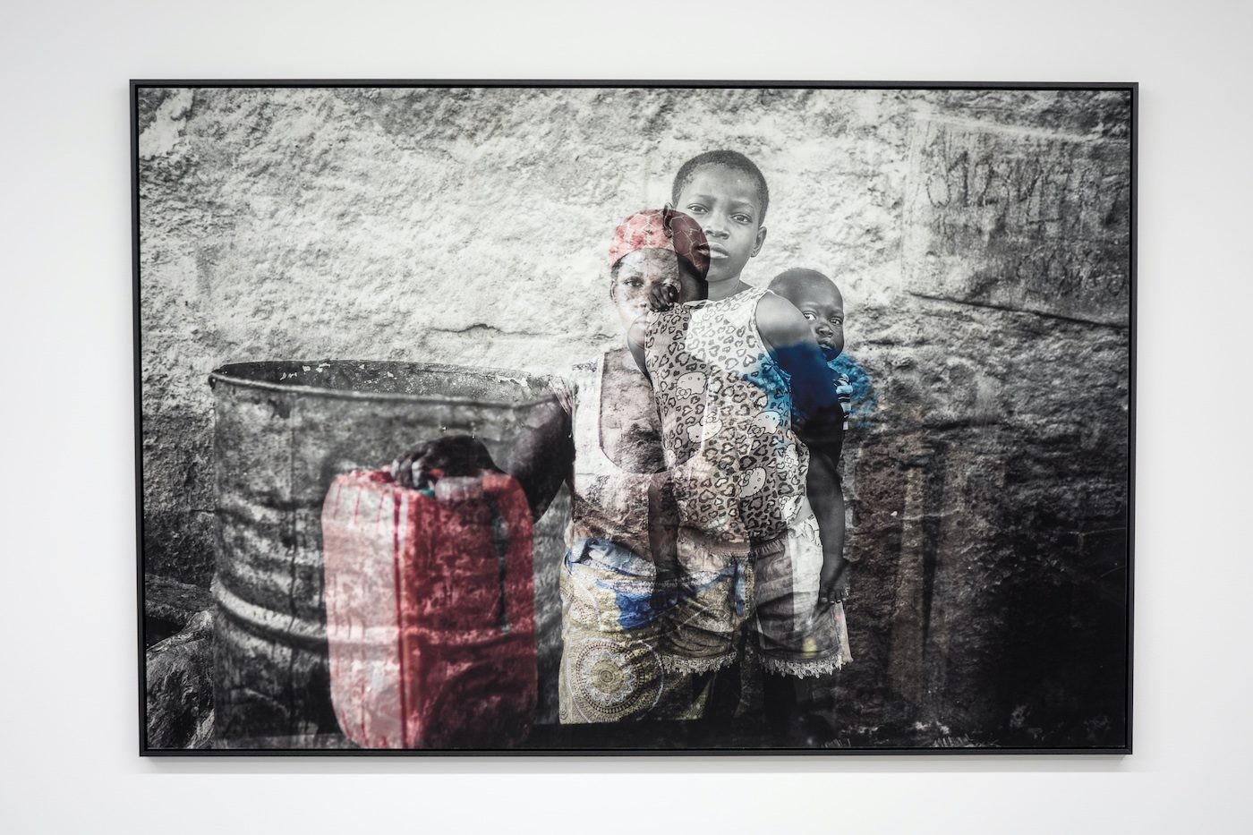 Mário Macilau. Installation view of “Circle of Memories”at La Terrasse espace d’art de Nanterre, 2021.