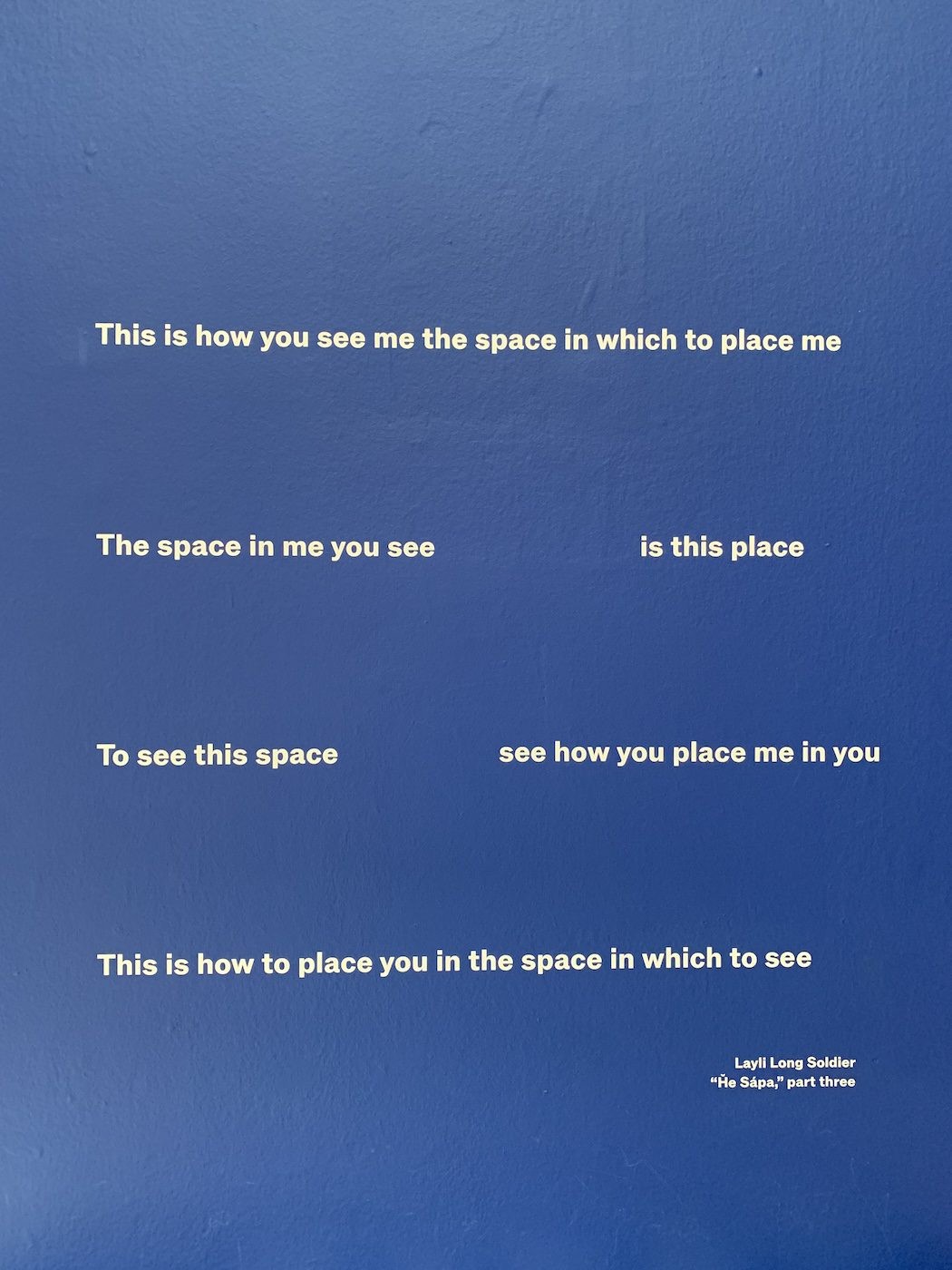 Jeffrey Gibson. Installation View of National Pavilion of USA, 60th Venice Biennale. Photo: C&