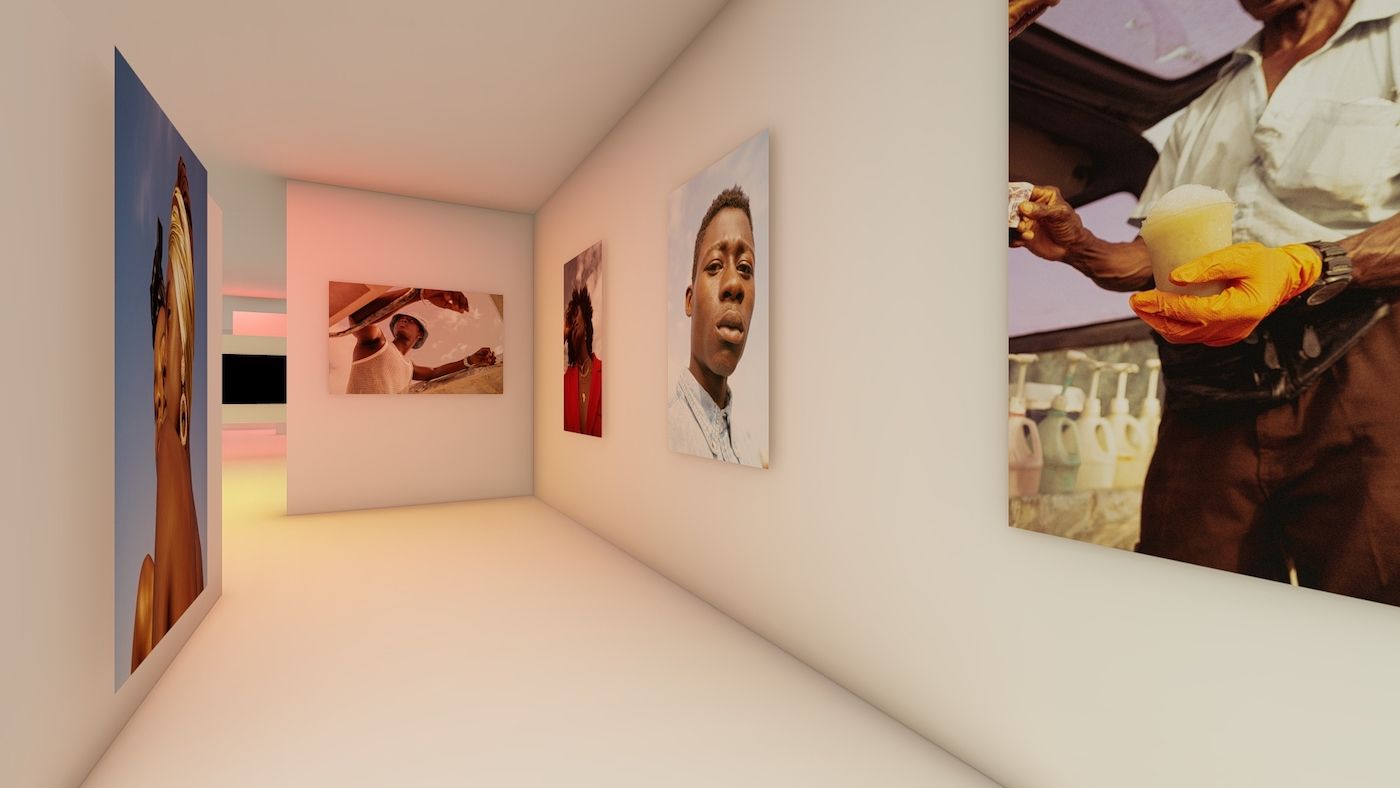 Installation view digital exhibition at Mahagony Culture, 2020.