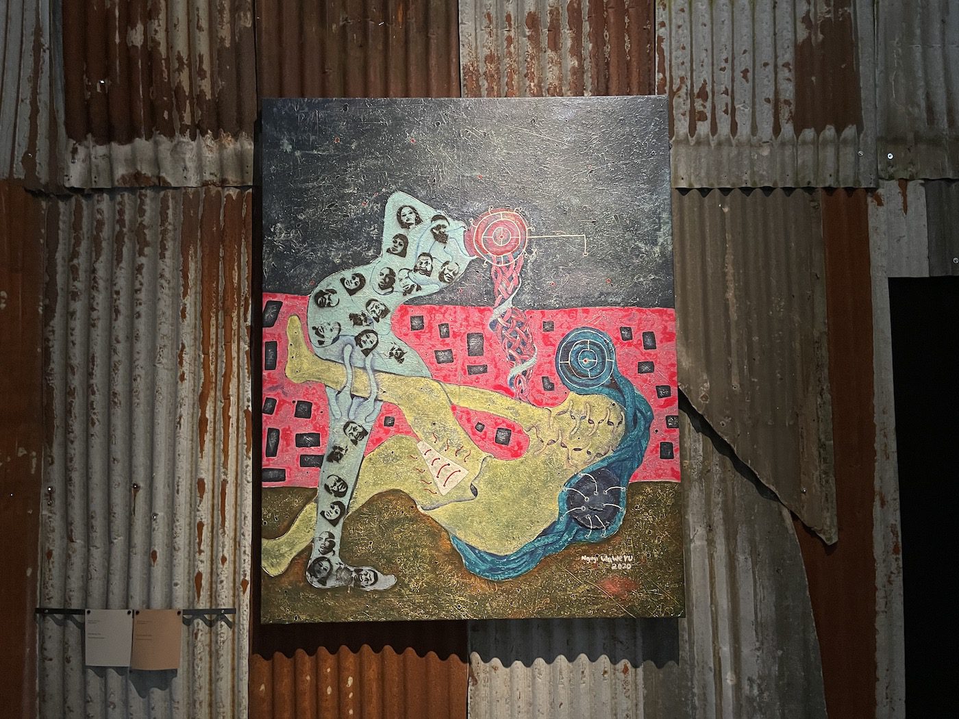 Wajukuu Art Projects, Ngugi Waweru, Tega Niku Tege, 2022. Installation view at documenta fifteen, Kassel. Photo: C&amp;