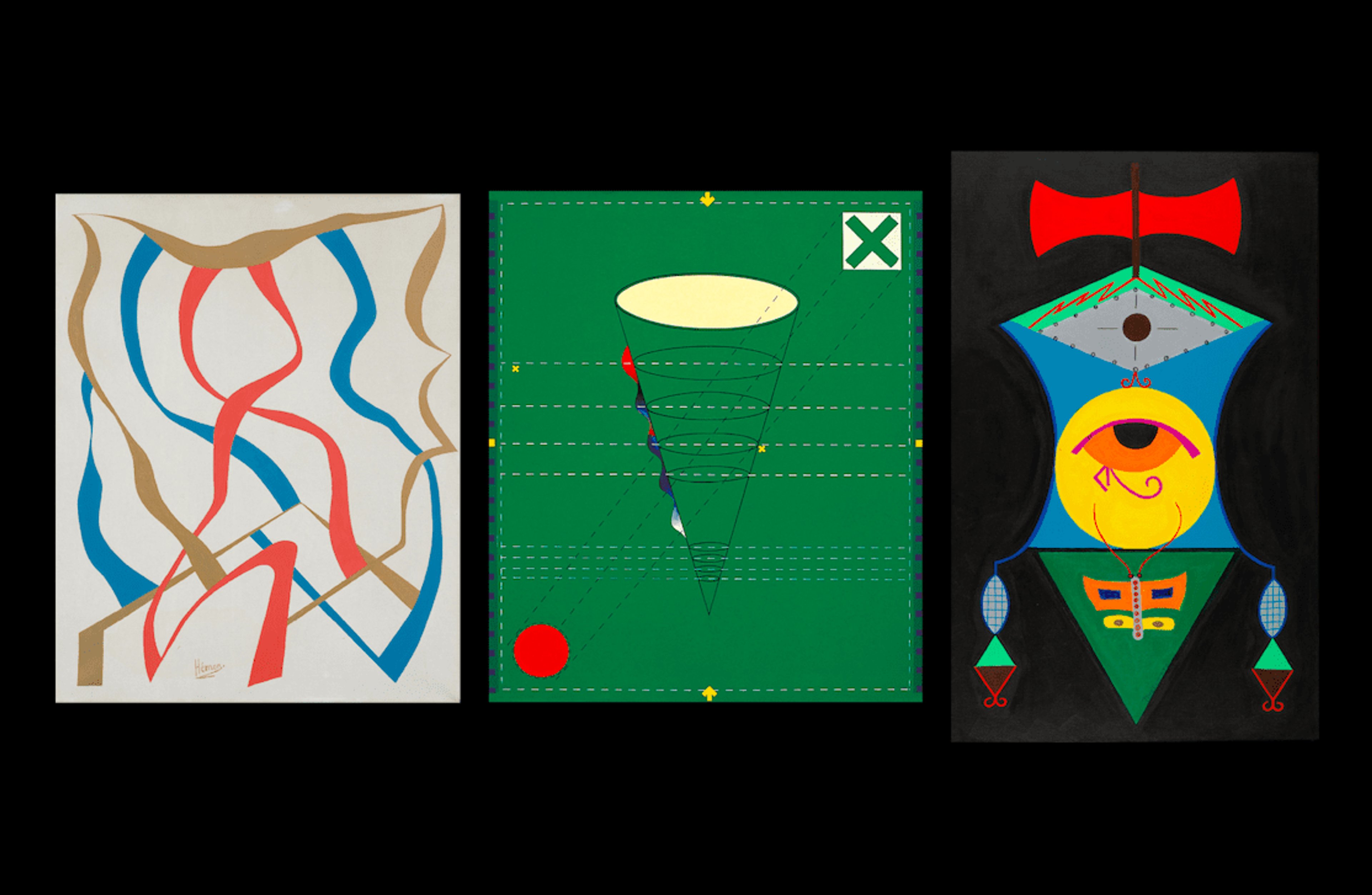 Sedje Hémon, Abdias Nascimento, Imran Mir: Abstracting Parables