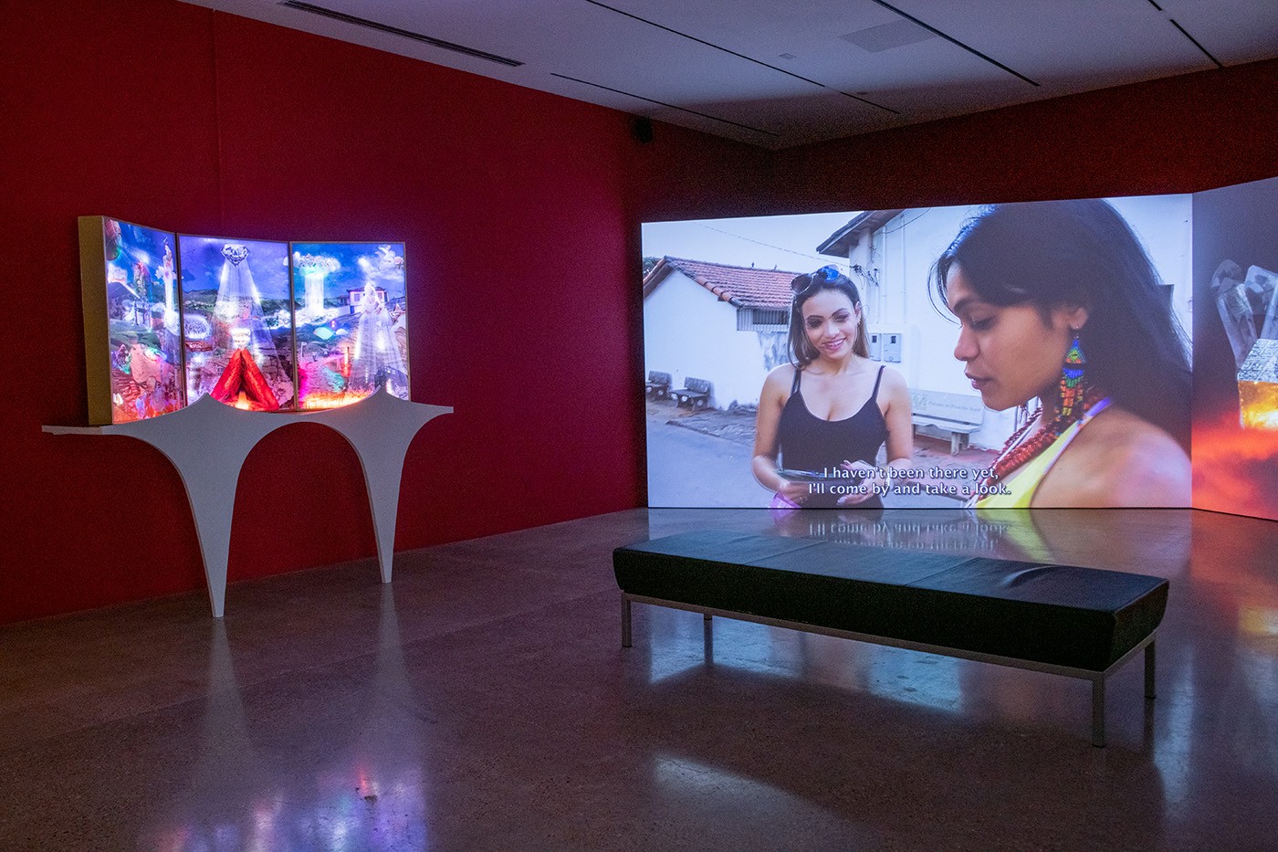 Social Fabric: Art and Activism in Contemporary Brazil, installation view, Visual Arts Center, The University of Texas at Austin, September 23, 2022 – March 10, 2023. Photo: Sandy Carson
