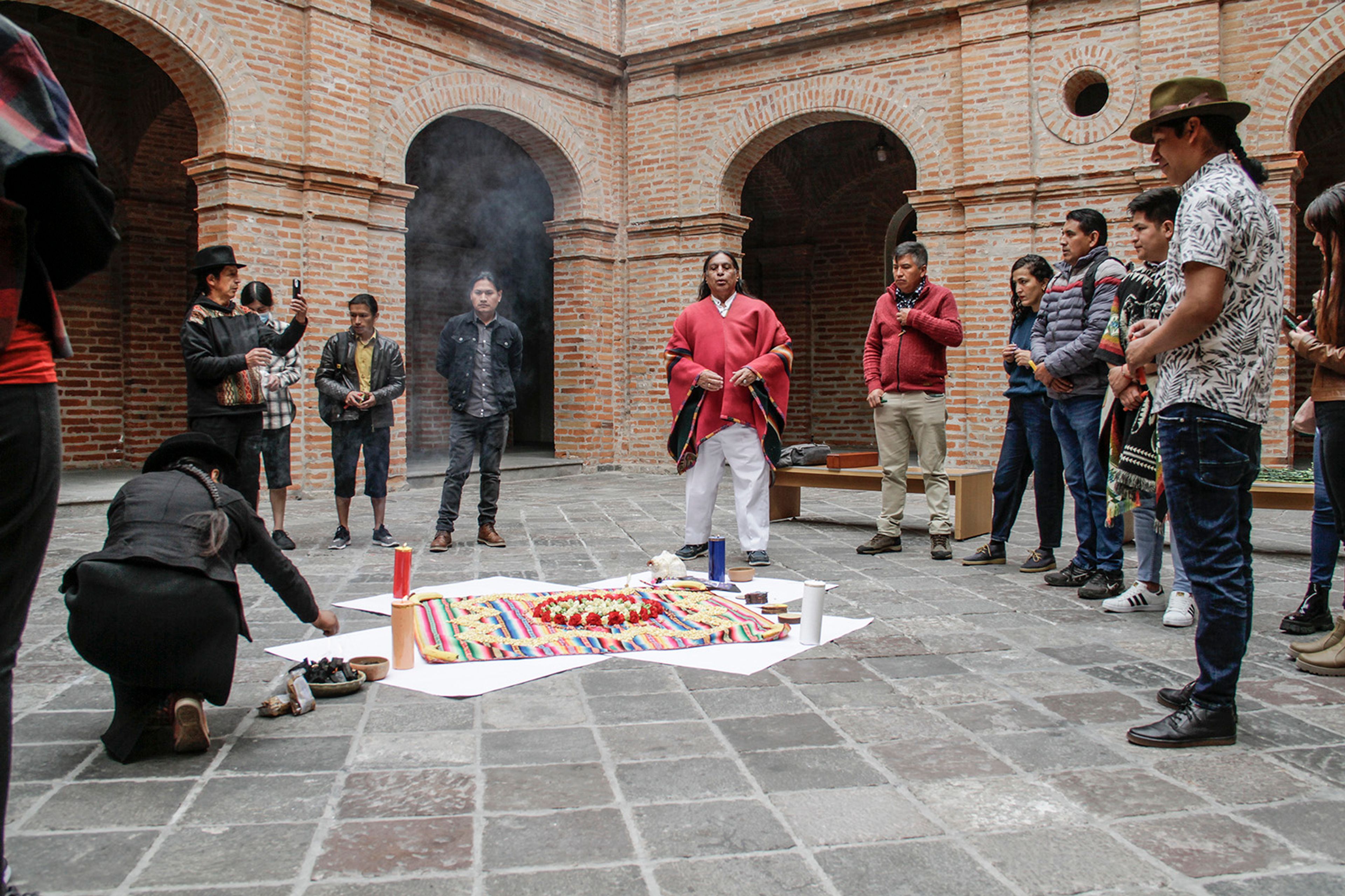 Yauri Muenala: cooperation and synergy between Kichwa artists