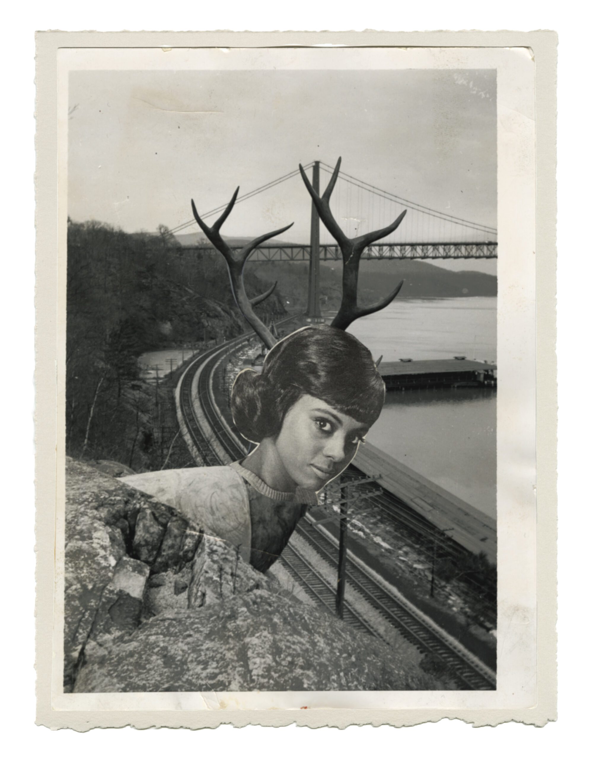 Lorna Simpson, Cliff, 2016. Courtesy of the artist and Salon 94, New York