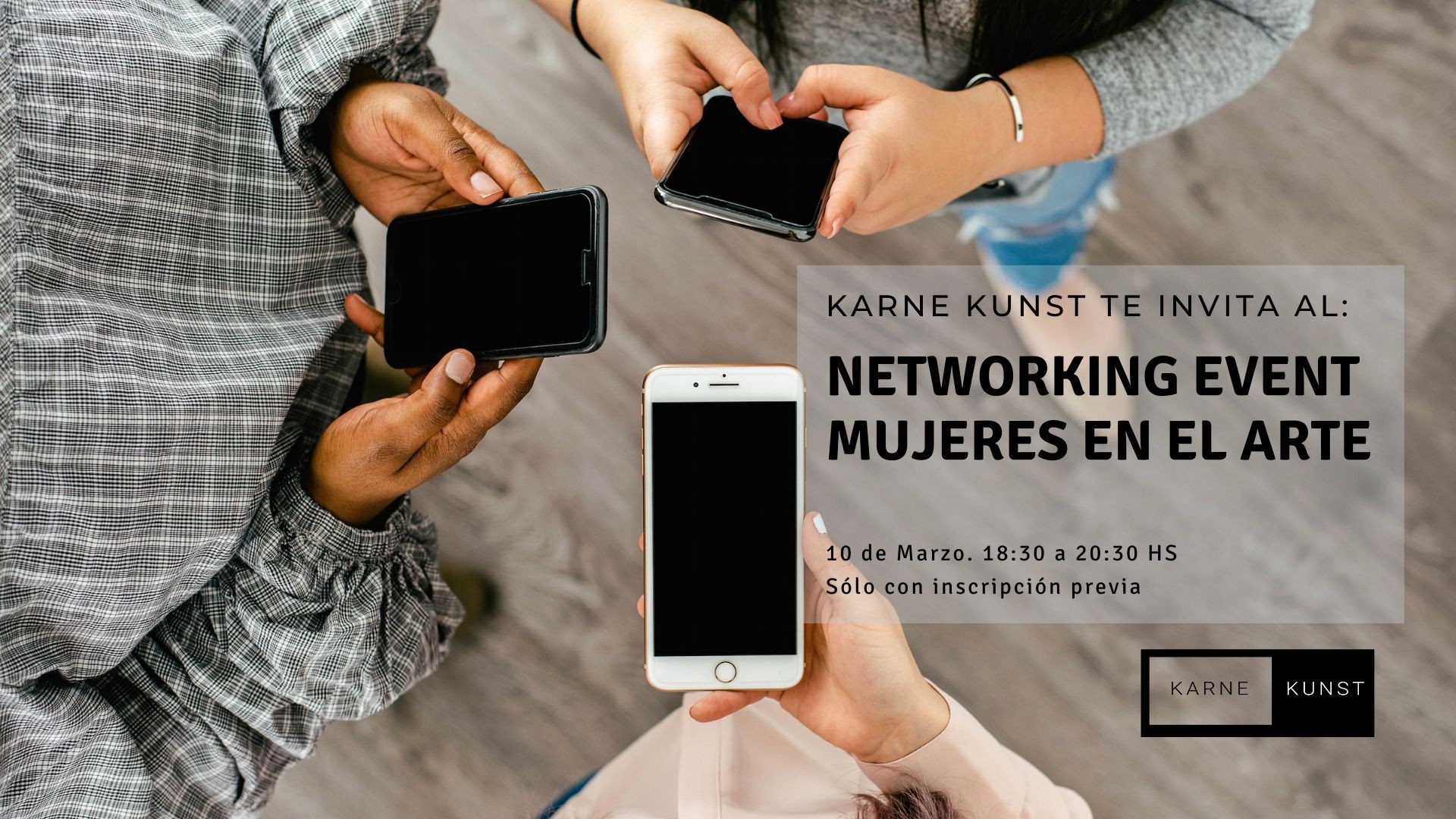 Networking event. Encuentro de mujeres artistas hispanohablantes en Berlin