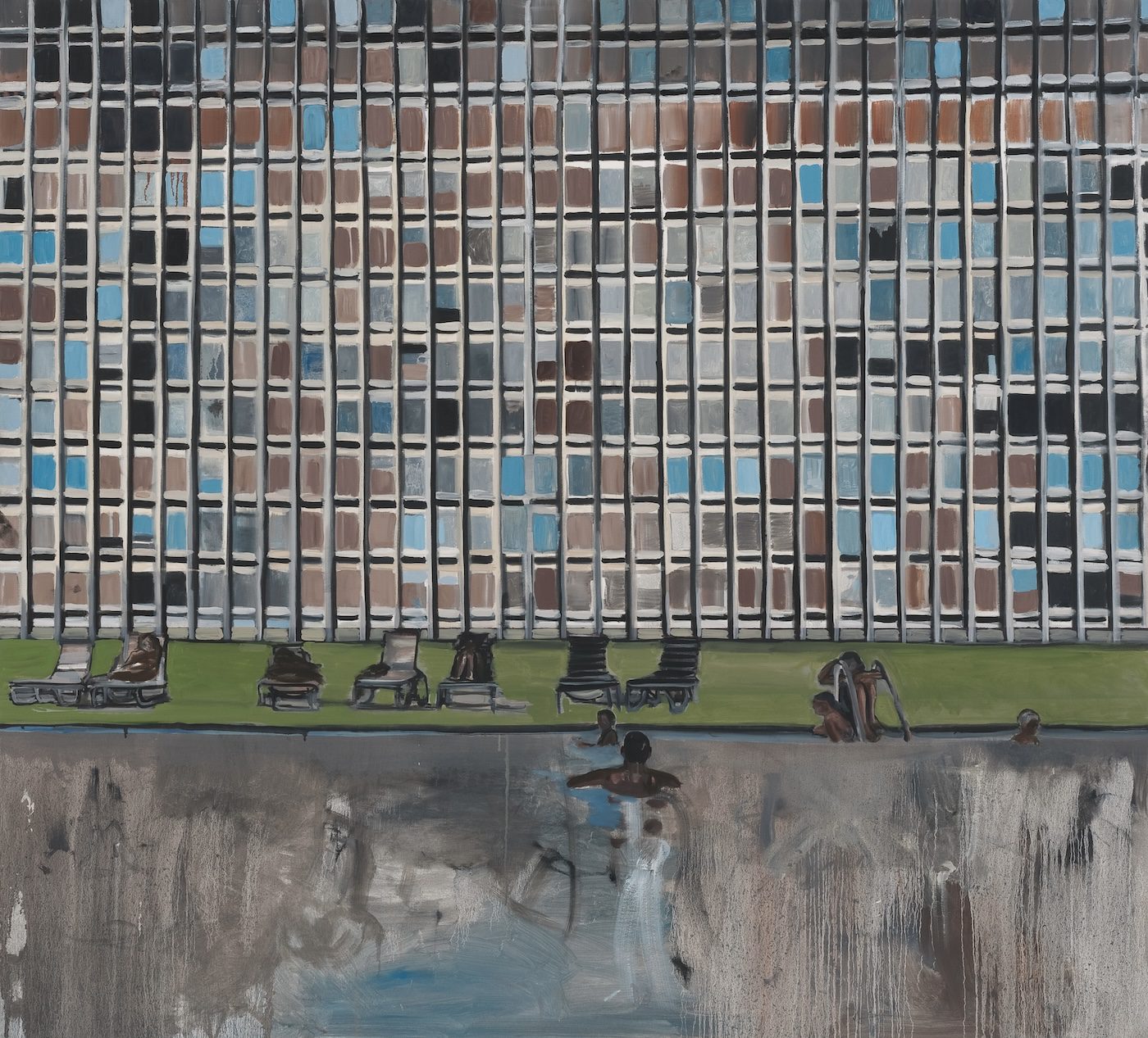 Noah Davis, The Missing Link 4, 2013. Los Angeles County Museum of Art, Purchased with funds provided by AHAN: Studio Forum, 2013 Art Here and Now purchase. © The Estate of Noah Davis. Courtesy The Estate of Noah Davis and David Zwirner.