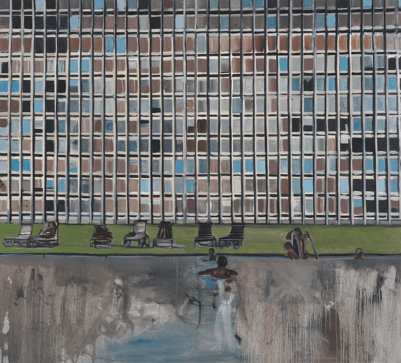 Noah Davis, The Missing Link 4, 2013. Los Angeles County Museum of Art, Purchased with funds provided by AHAN: Studio Forum, 2013 Art Here and Now purchase. © The Estate of Noah Davis. Courtesy The Estate of Noah Davis and David Zwirner.