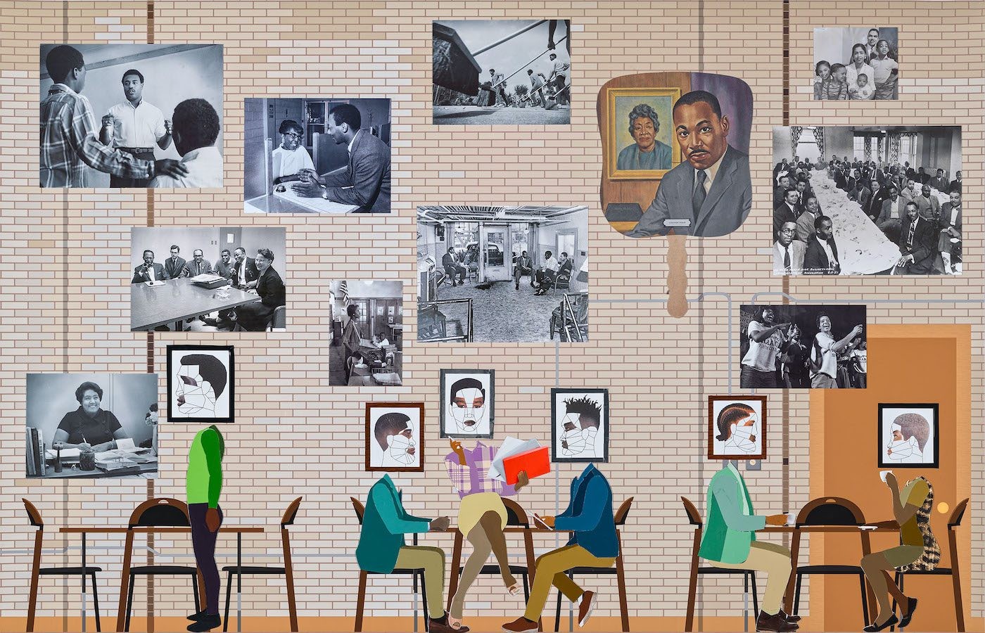 Derrick Adams: Our Time Together