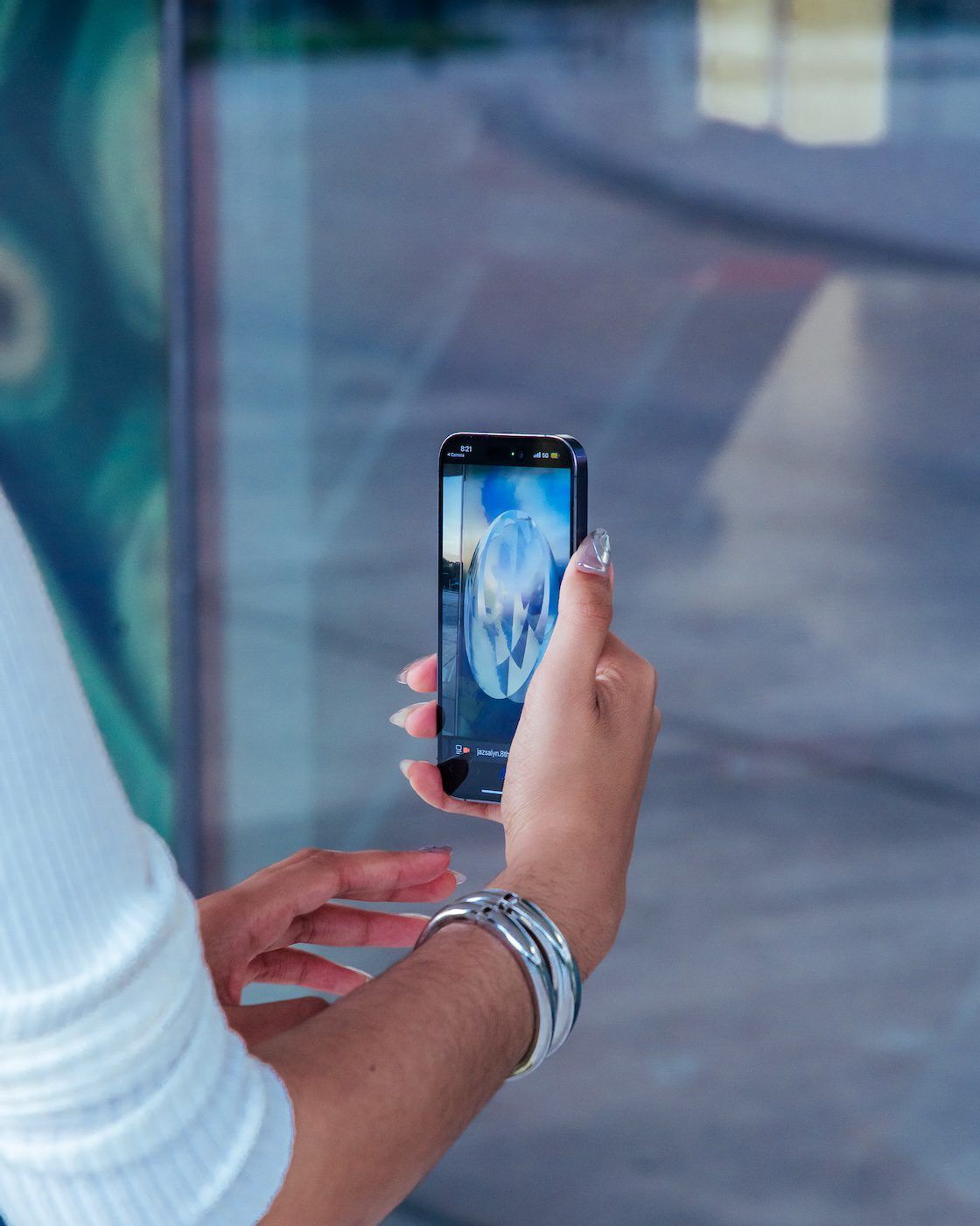Jazsalyn, A(spora), 2025. Installation view at John Chavis Memorial Park, Raleigh, NC, US. Courtesy the artist and Raleigh Arts. Photographer: Jude McDonald.