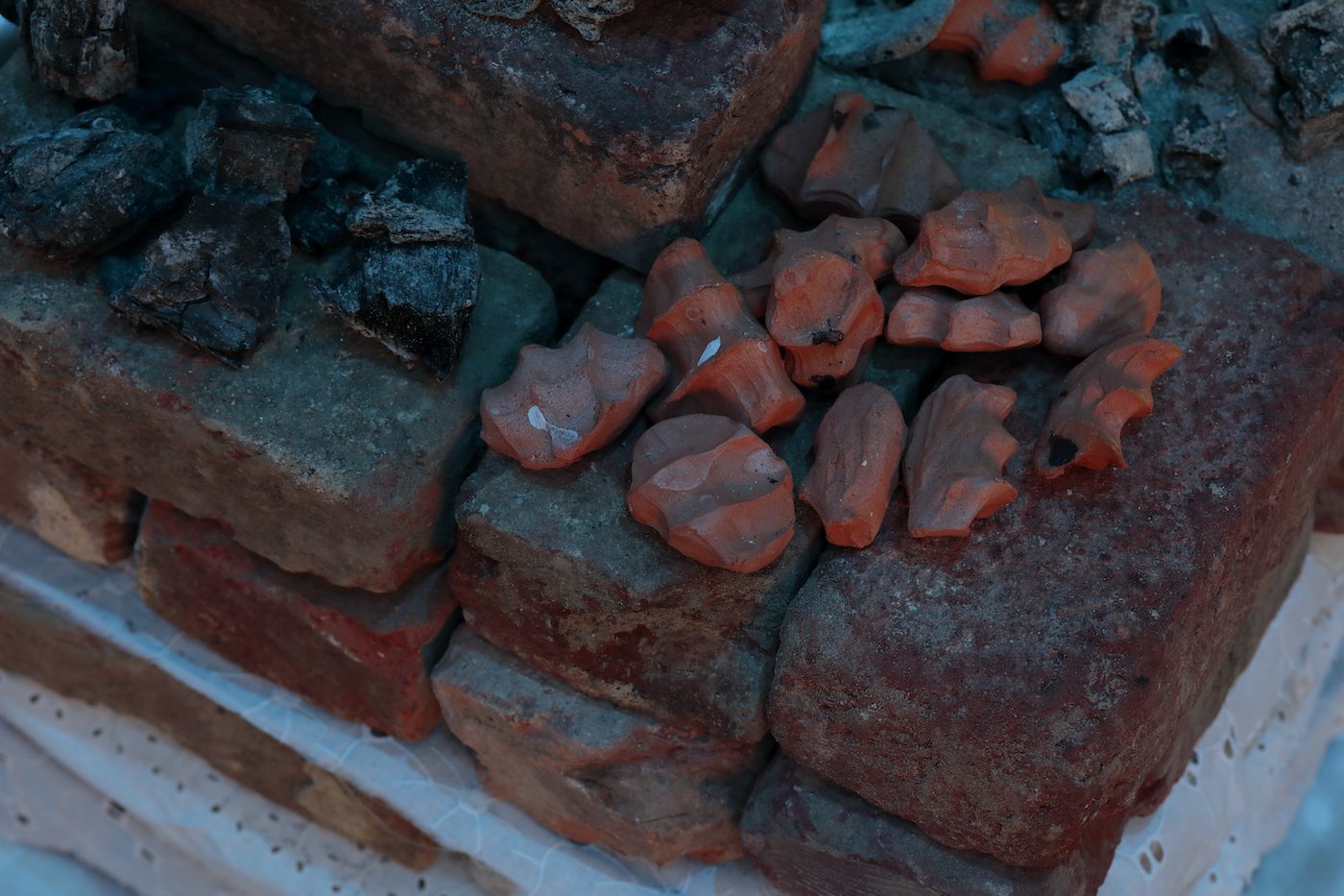 Dineo Seshee Bopape, Installation view. Courtesy of the artist and the Institute for Contemporary Art at VCU.