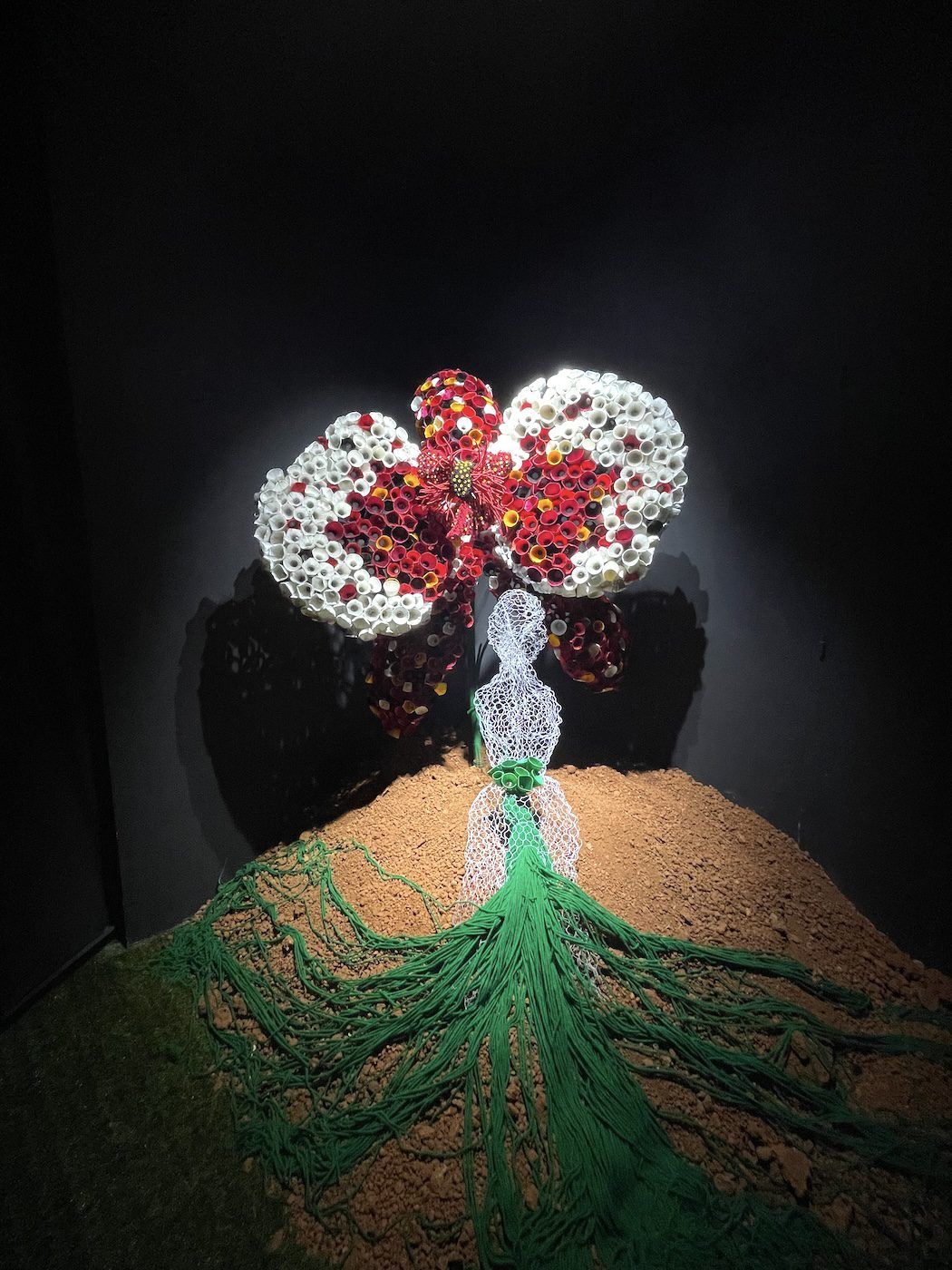 Ghizlaine Sahli, Les Mamelles. Installation View of 15th Dakar Biennale. Photo: Khady | Senegalese Twisted.