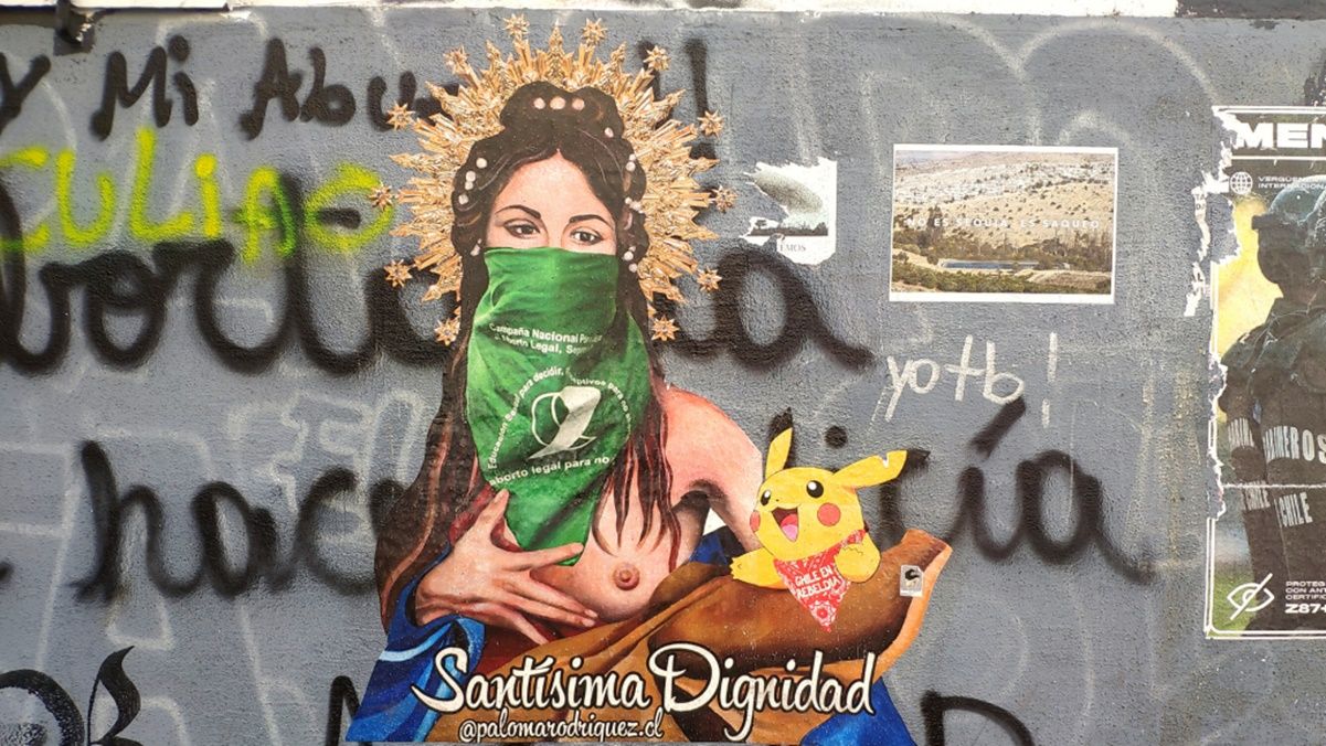 ¡VÁNDALAS! Gráfica feminista chilena callejera