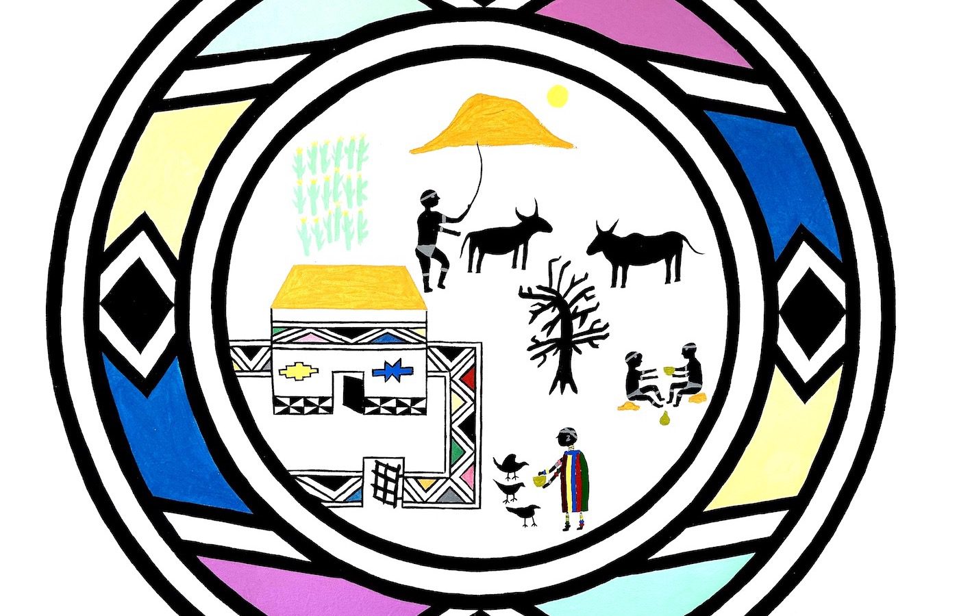 Beyond the Wall: Esther Mahlangu and Ndebele Culture between Tradition and Contemporaneity