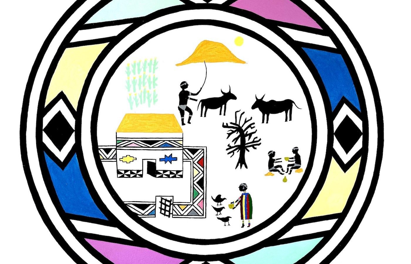 Beyond the Wall: Esther Mahlangu and Ndebele Culture between Tradition and Contemporaneity