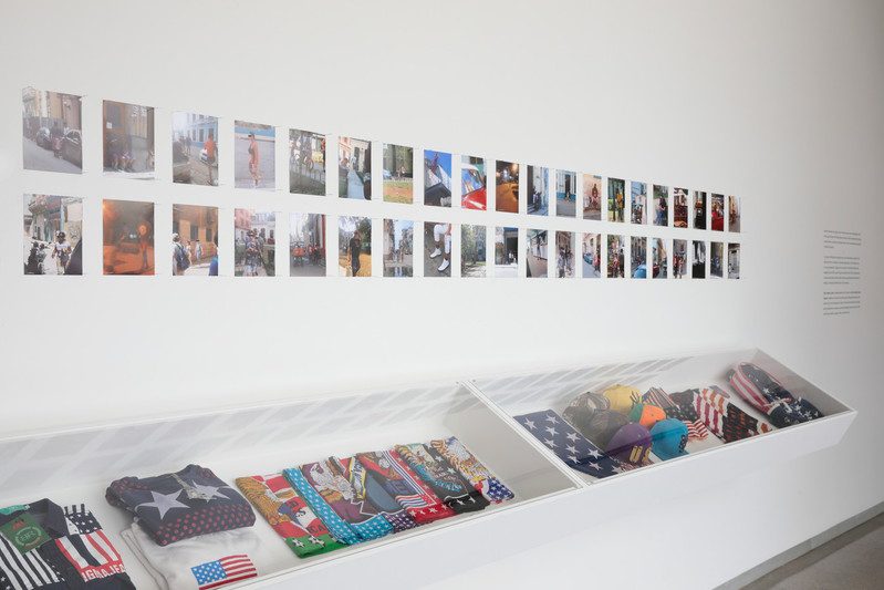 Ibrahim Ahmed, Exhibition view, Institute for Contemporary Art at VCU. Photo by David Hale.