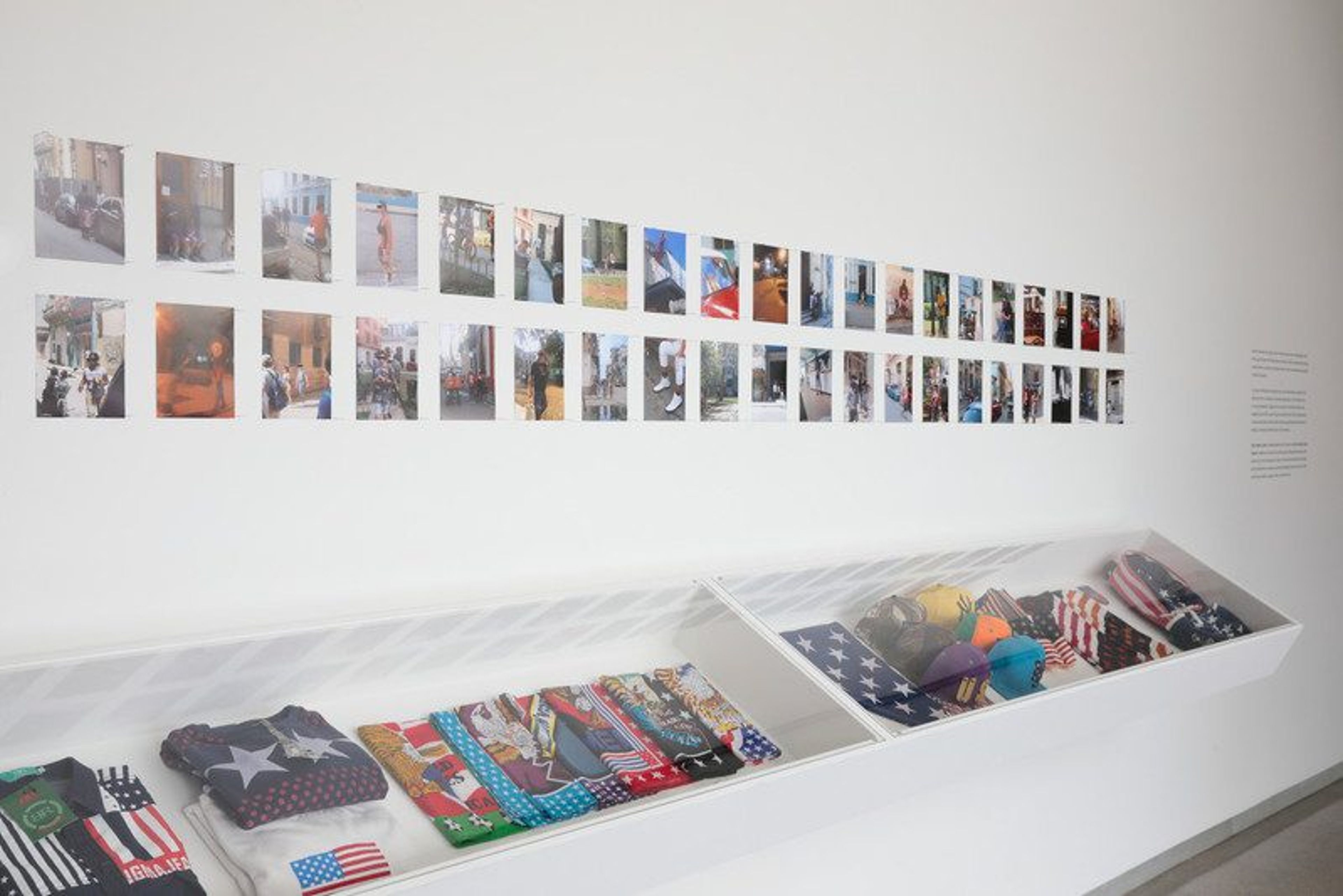 Ibrahim Ahmed, Exhibition view, Institute for Contemporary Art at VCU. Photo by David Hale.