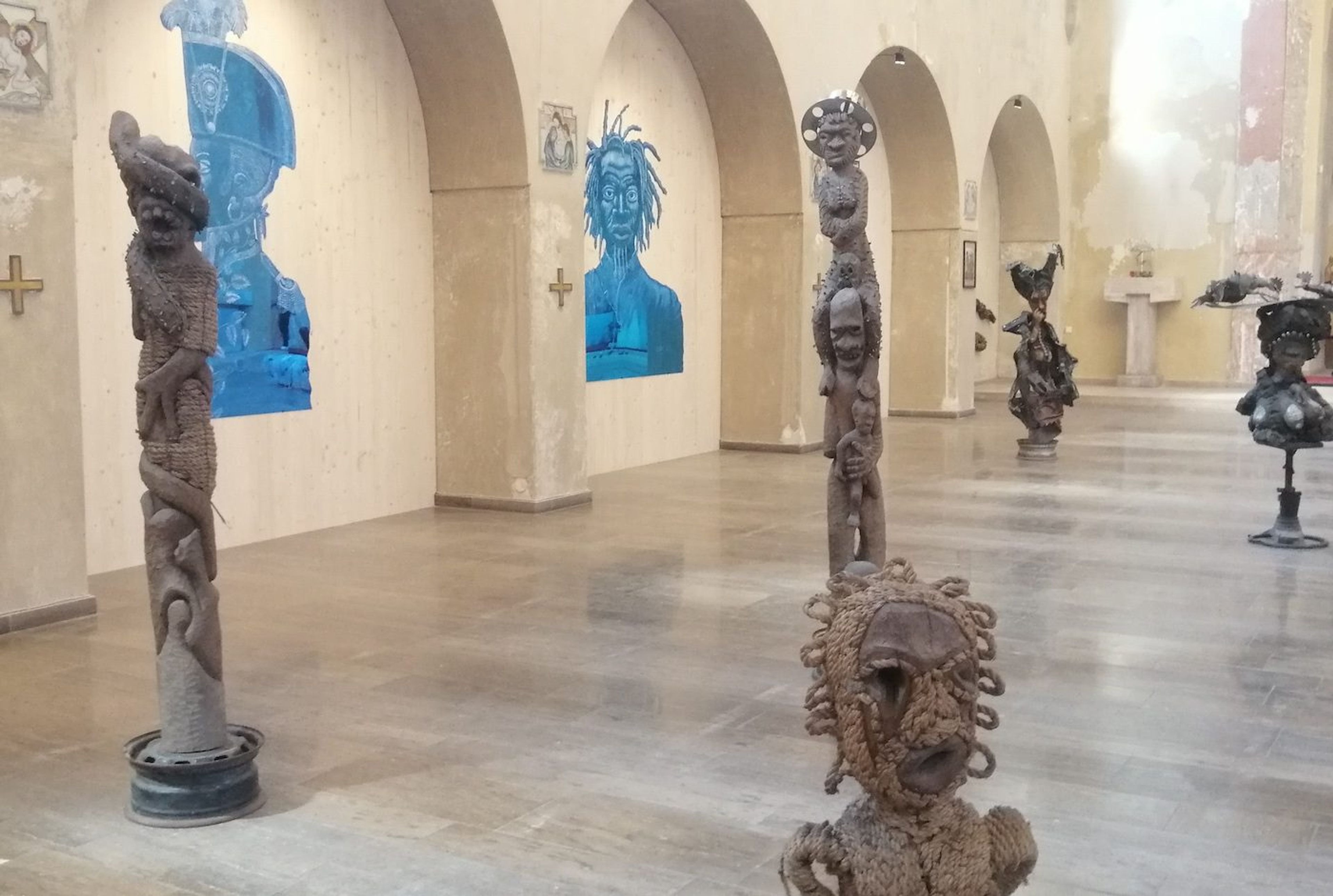 Atis Rezistans, Ghetto Biennale. Installation view at documenta fifteen, 2022. Photo: C&amp;