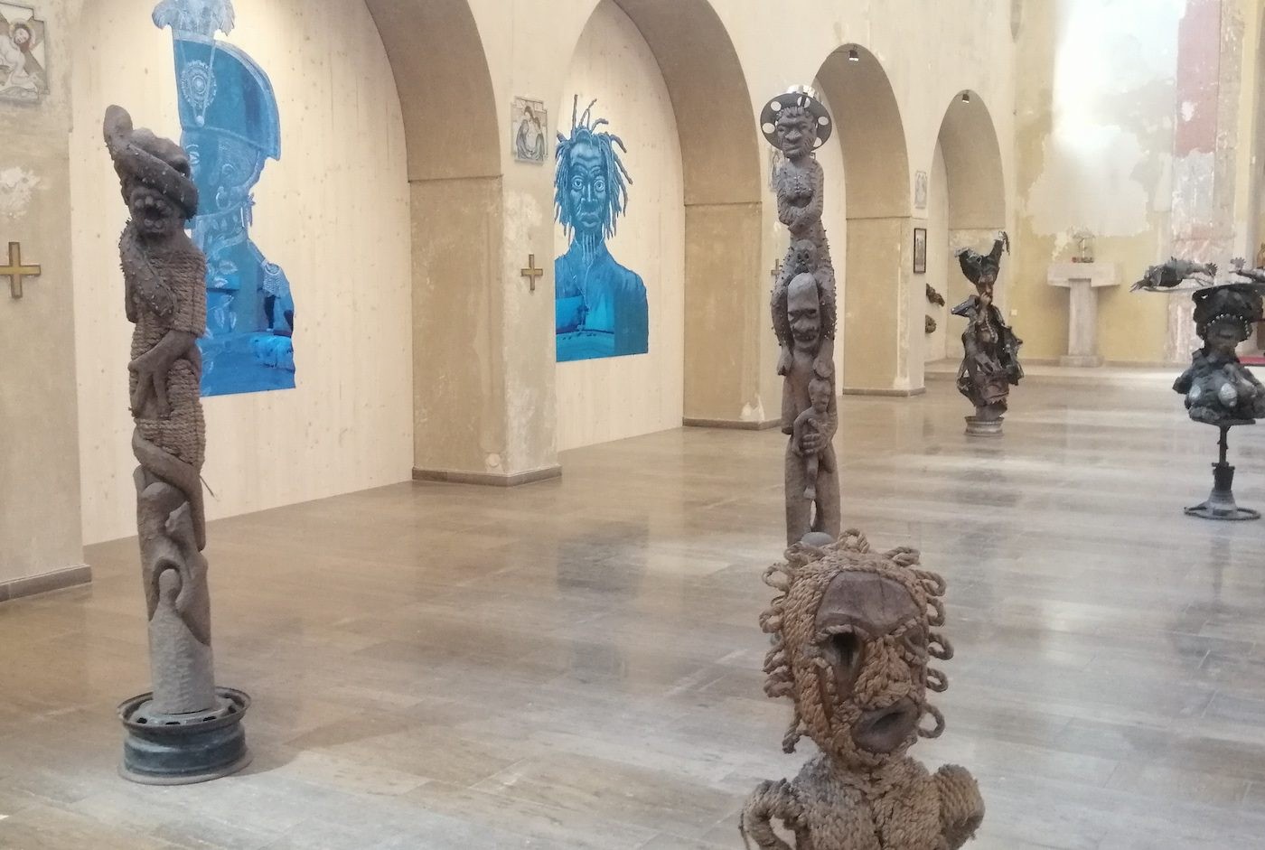Atis Rezistans, Ghetto Biennale. Installation view at documenta fifteen, 2022. Photo: C&