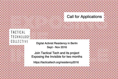Digital Activist Residency In Berlin