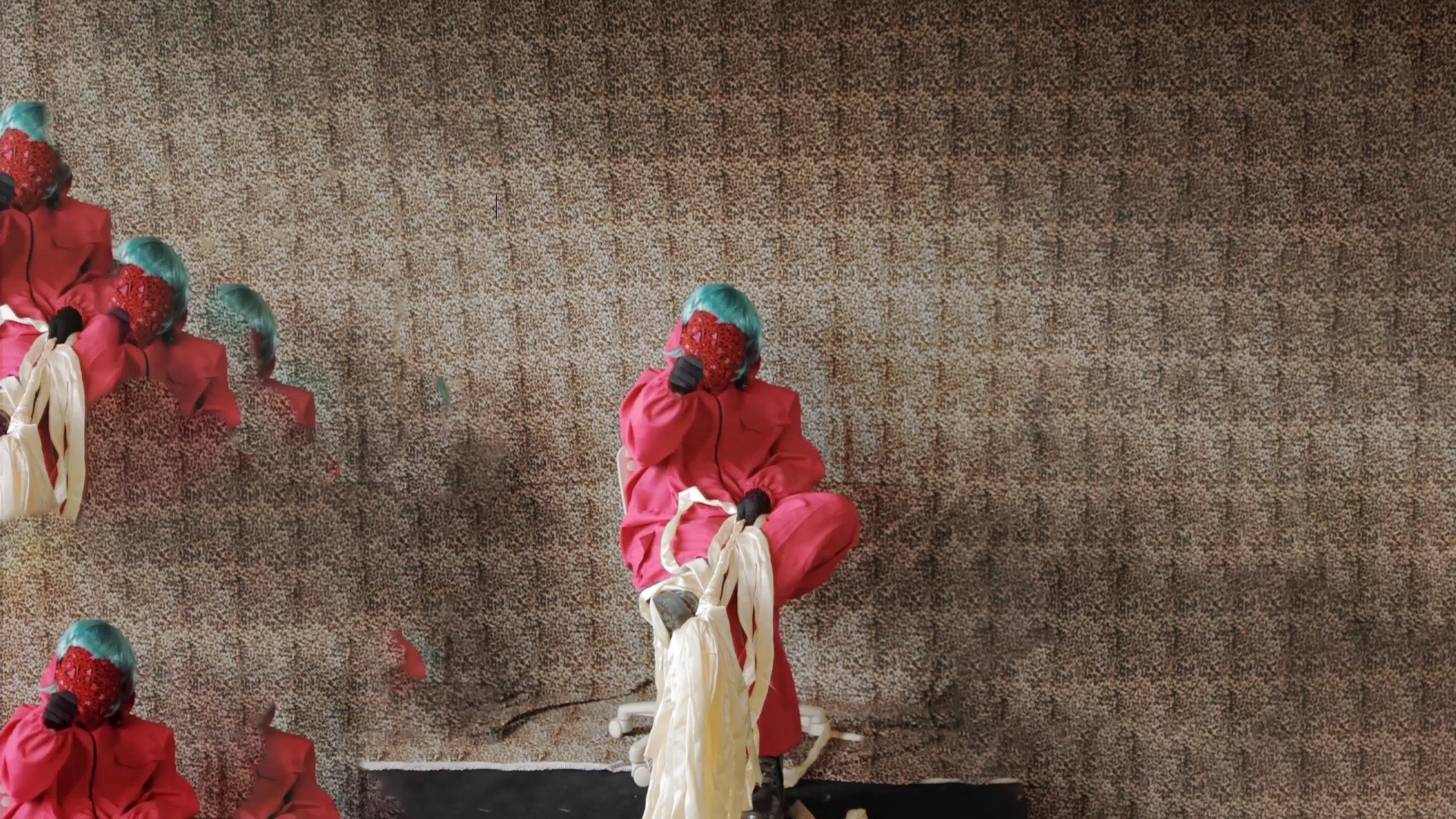 Kresiah Mukwazhi, Rakazvirova rikazhamba (it (the cock) hit itself and it cried), 2023, video still