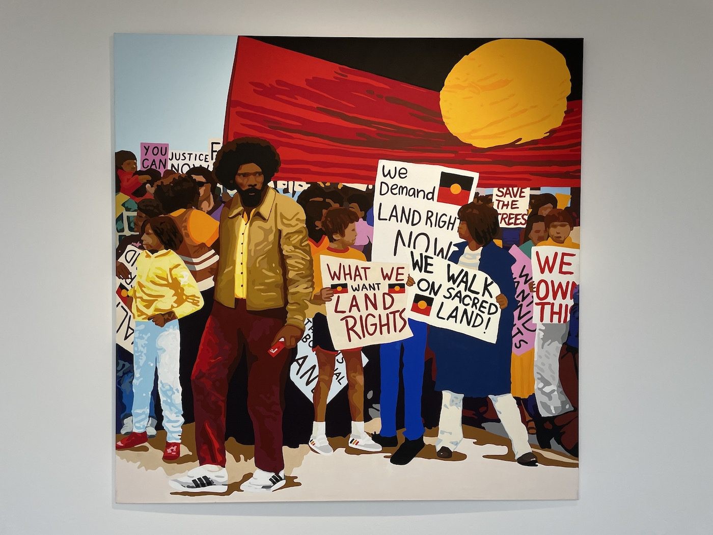 Richard Bell, Sol, 2022. Installation view at documenta fifteen, Kassel. Photo: C&