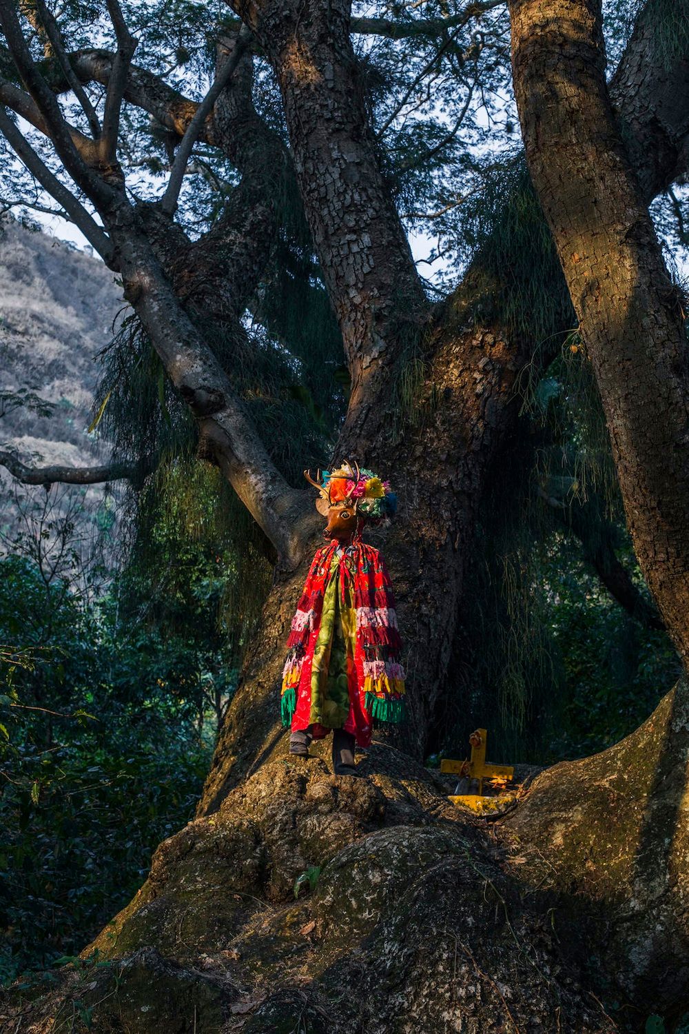 Koral Carballo, from the series We Were Always Here here, Prologue: “The Mystery of the Disguised”. Courtesy of the artist.