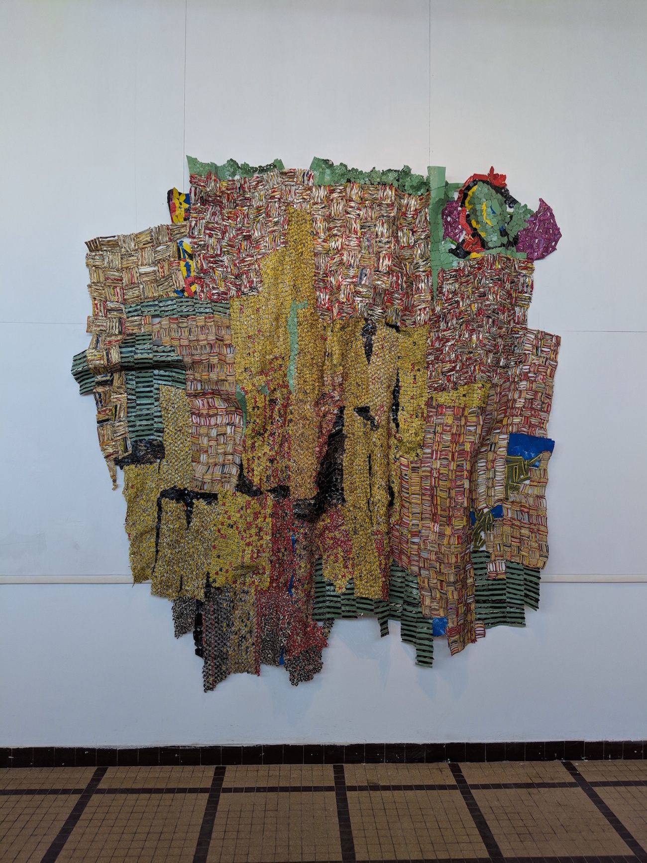 El Anatsui. Photo: C&.