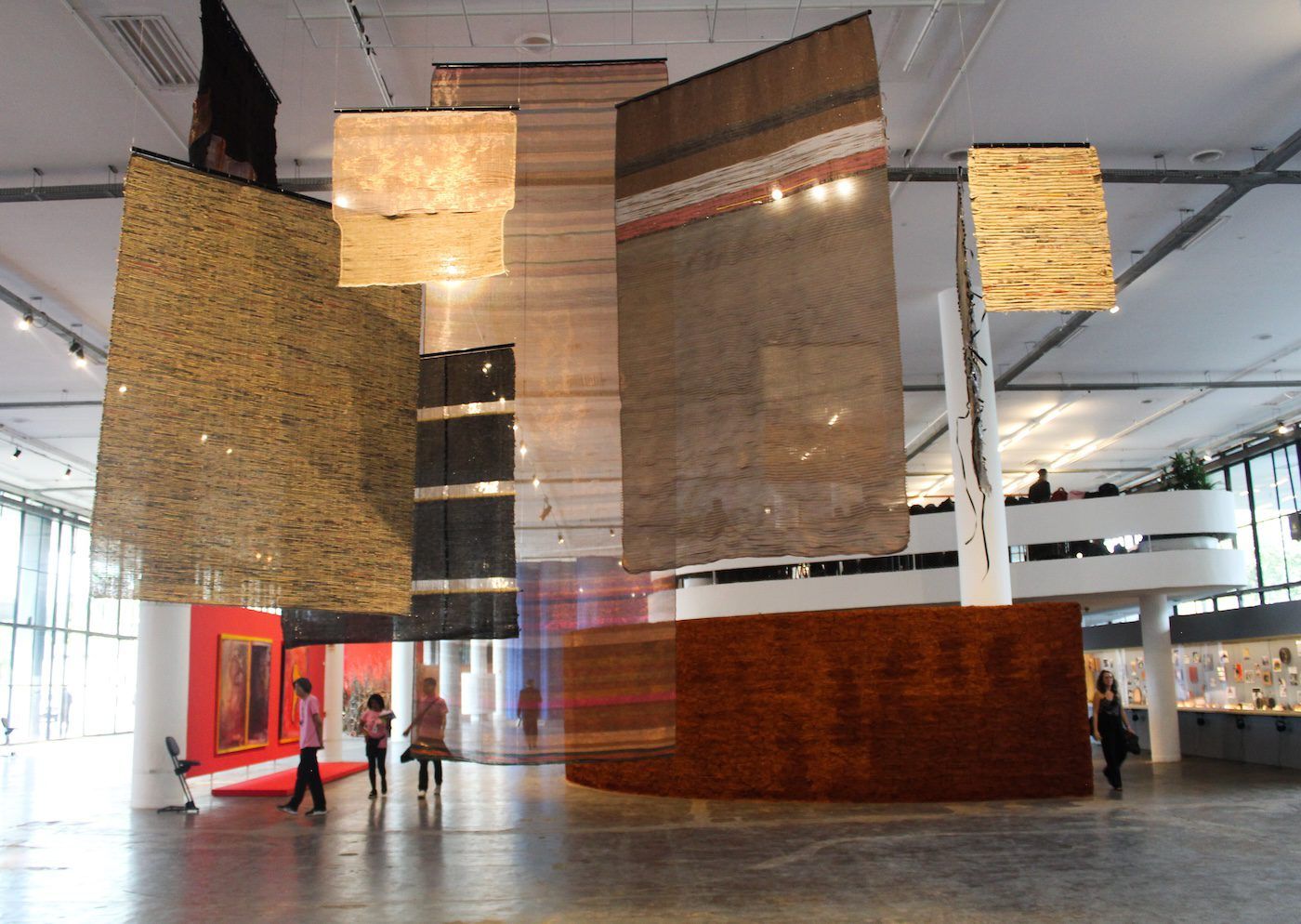 Works by Madame Zo. Installation view at Ciccillo Matarazzo Pavilion, Fundação Bienal de São Paulo . Images by Cristian Baena / Contemporary And (C&amp;).