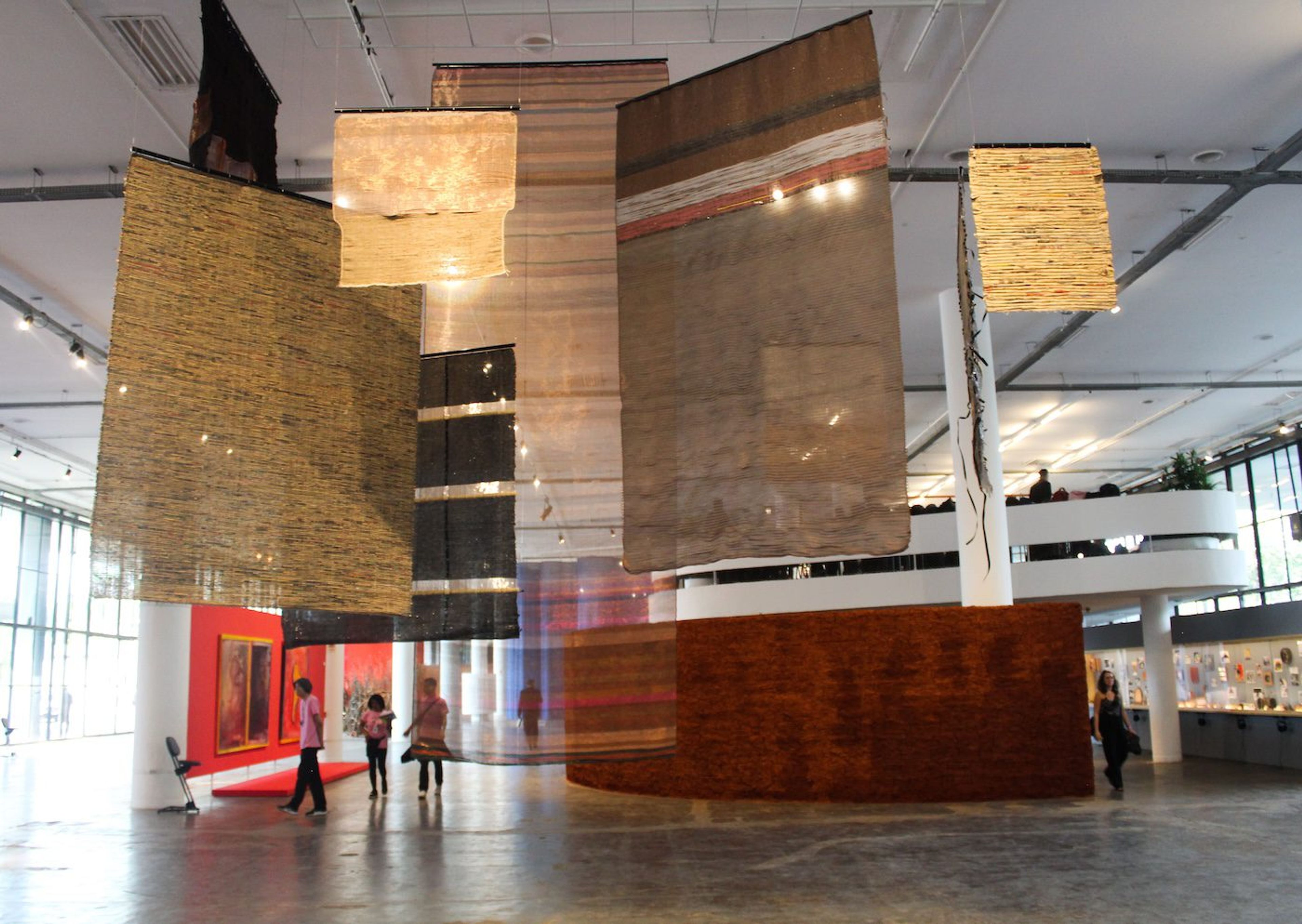Works by Madame Zo. Installation view at Ciccillo Matarazzo Pavilion, Fundação Bienal de São Paulo . Images by Cristian Baena / Contemporary And (C&amp;).