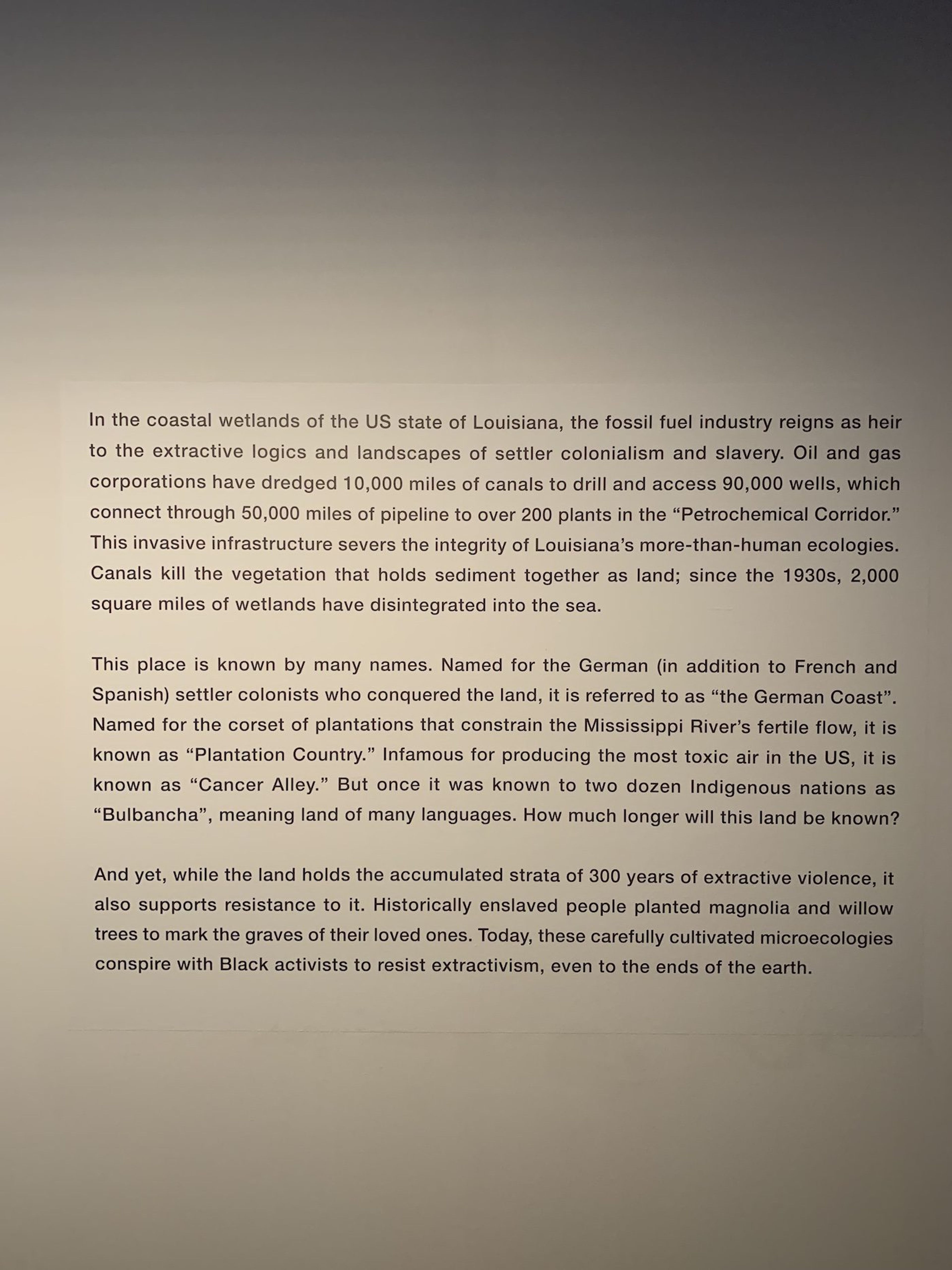 Imani Jacqueline Brown, What remains at the Ends of the Earth?, 2022. Installation View at 12th Berlin Biennale, Akademie der Künste, Hanseatenweg. Photo: C&amp;
