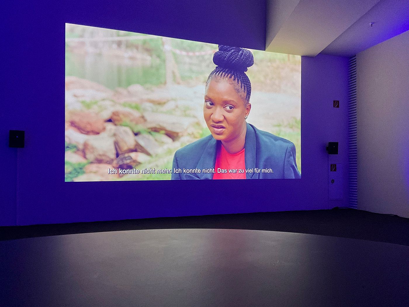 Kuukua Eshun, Unveiling, 4k-Video, 24:15 min, 2021. Photo: Jürgen Spiler/Dortmunder U.