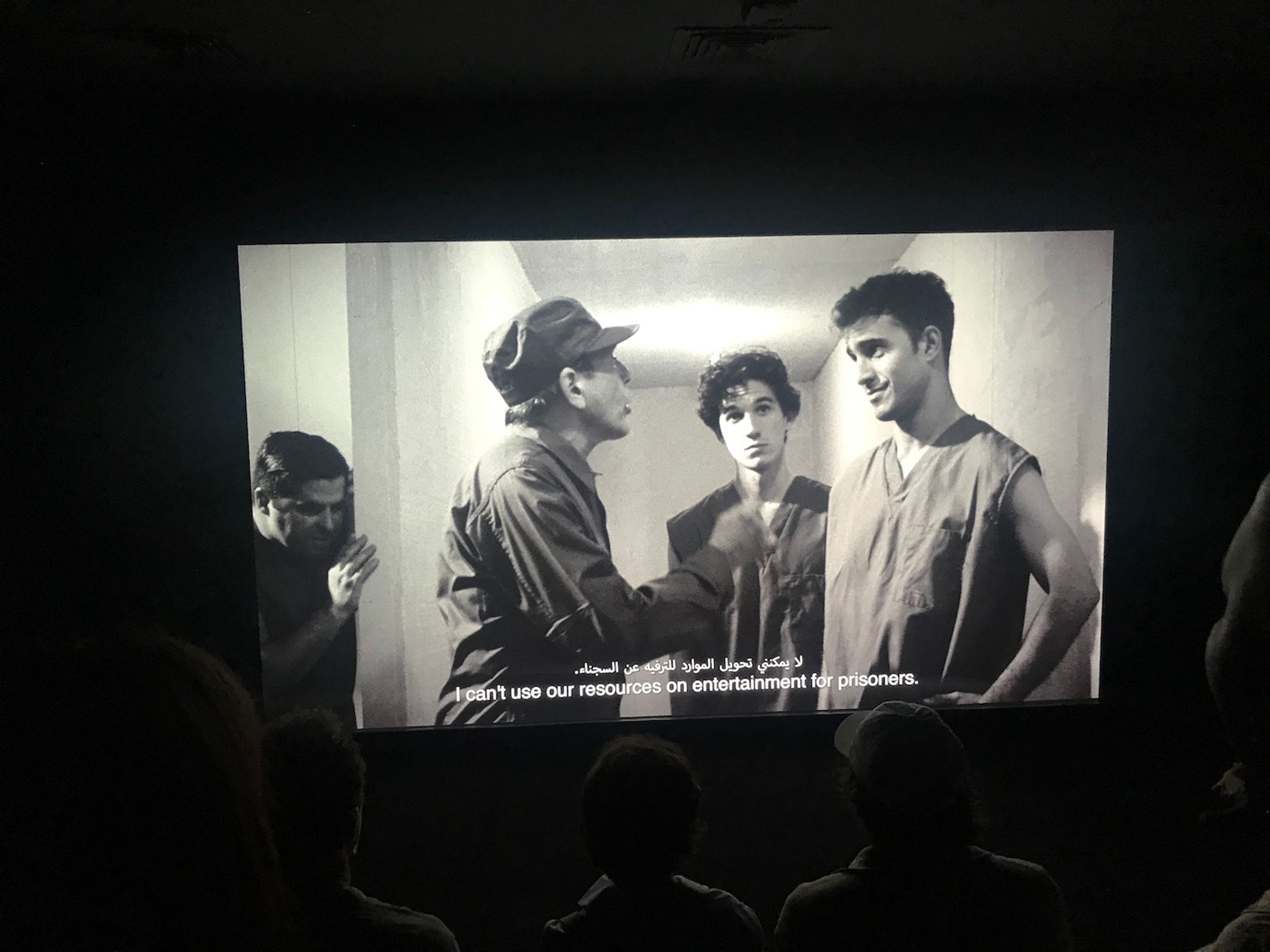 Coco Fusco, The Eternal Night, 2022. Installation view at Sharjah Biennial 15. Photo: C&.