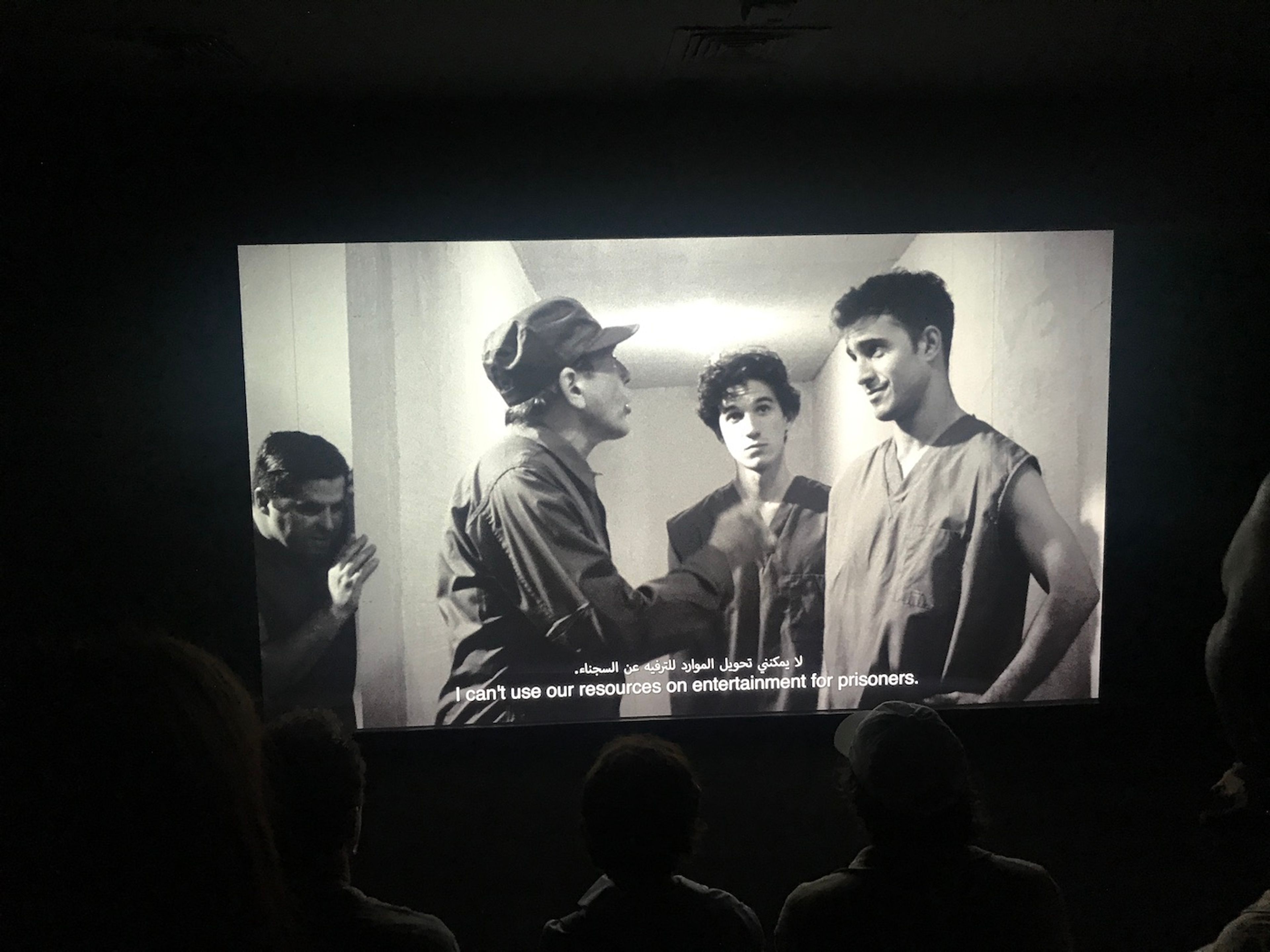Coco Fusco, The Eternal Night, 2022. Installation view at Sharjah Biennial 15. Photo: C&amp;.