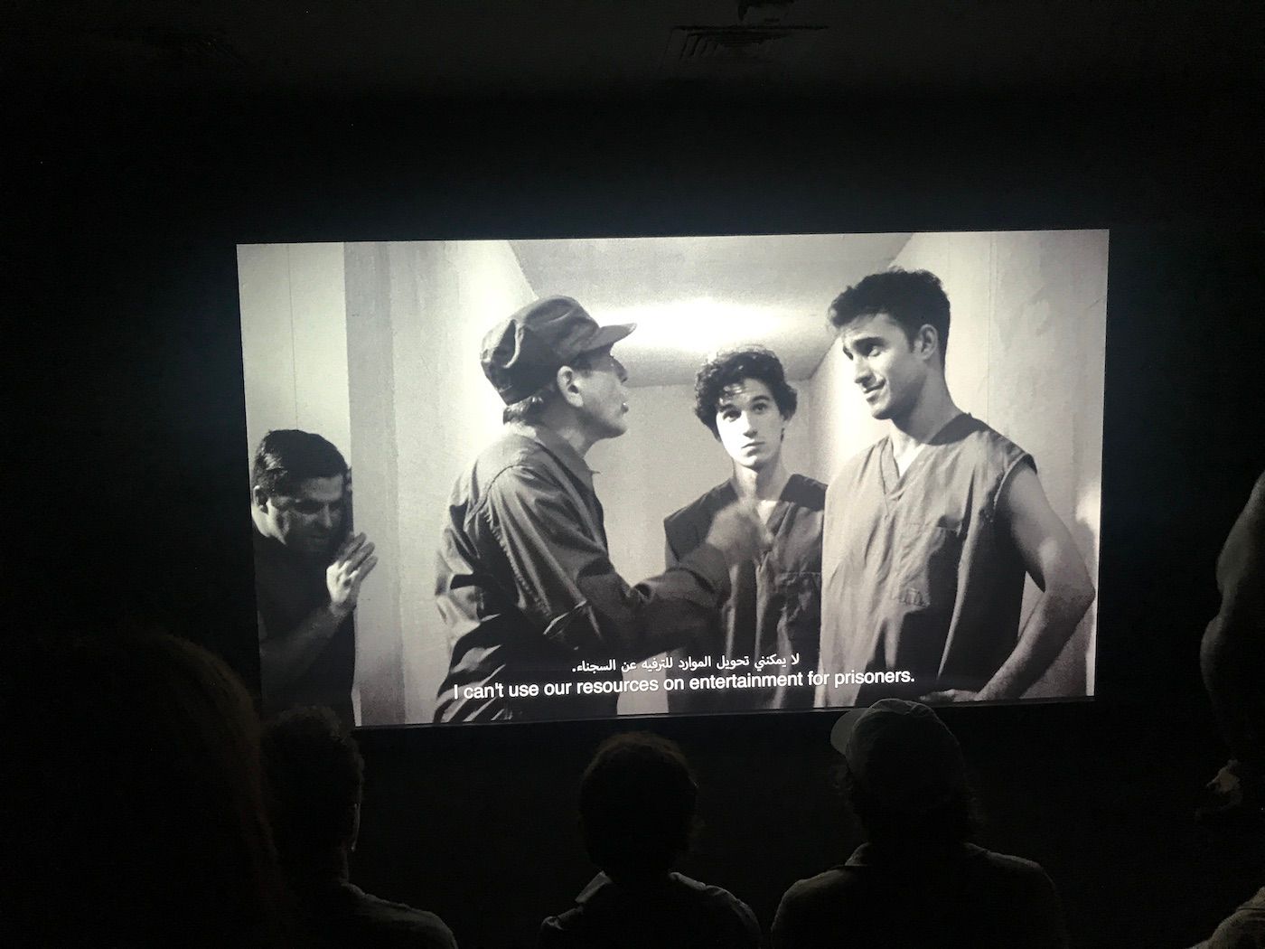 Coco Fusco, The Eternal Night, 2022. Installation view at Sharjah Biennial 15. Photo: C&.