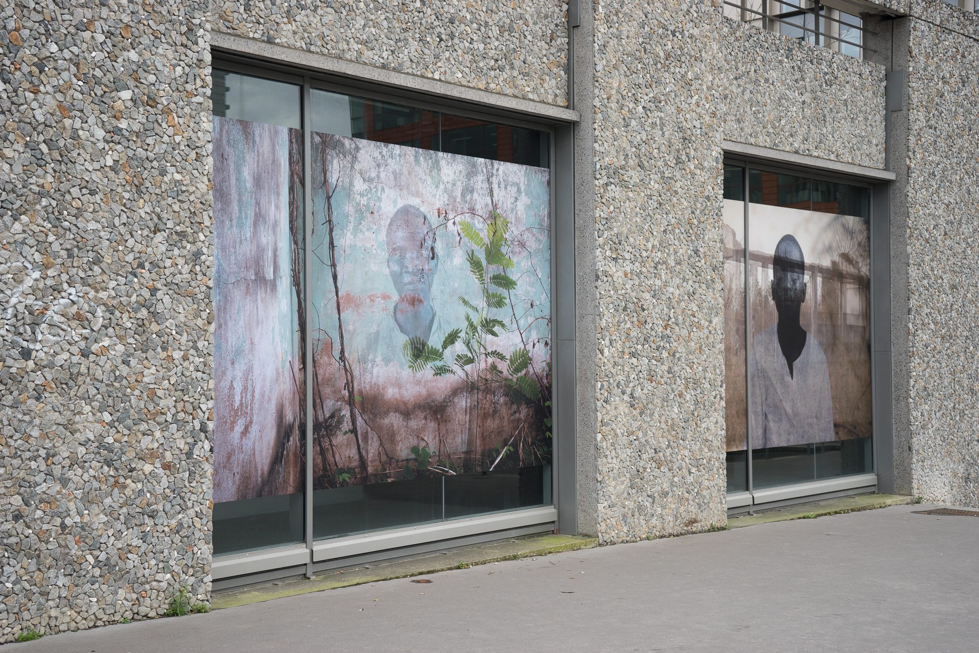 Mário Macilau. Installation view of “Circle of Memories”at La Terrasse espace d’art de Nanterre, 2021.