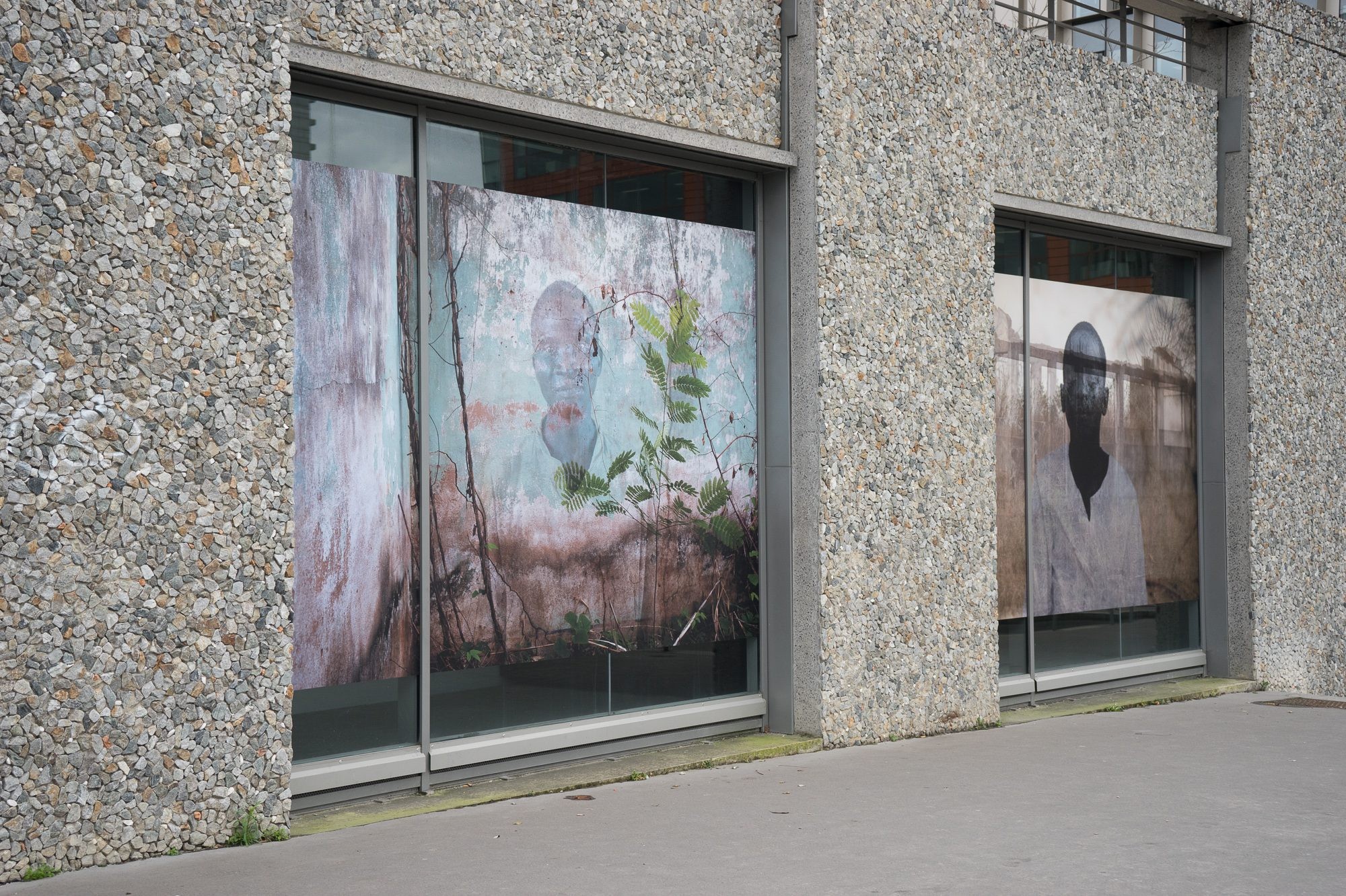 Mário Macilau. Installation view of “Circle of Memories”at La Terrasse espace d’art de Nanterre, 2021.