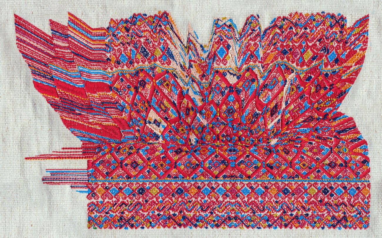Paola Torres Núñez del Prado, Corrupted Structure IV (Modern Mayan), 2018. Courtesy of the artist.
