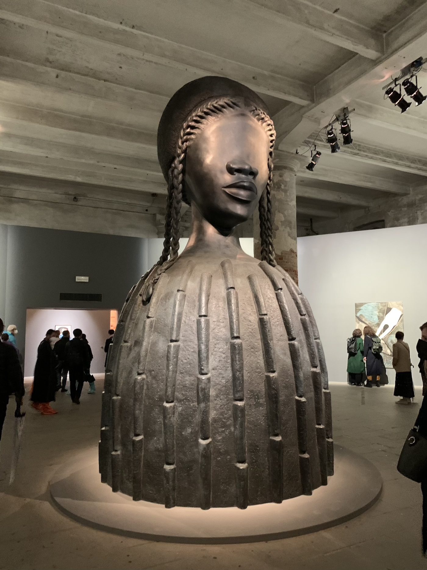 Simone Leigh. Installation View of “The Milk of Dreams” at Arsenale. Photo: C&amp;