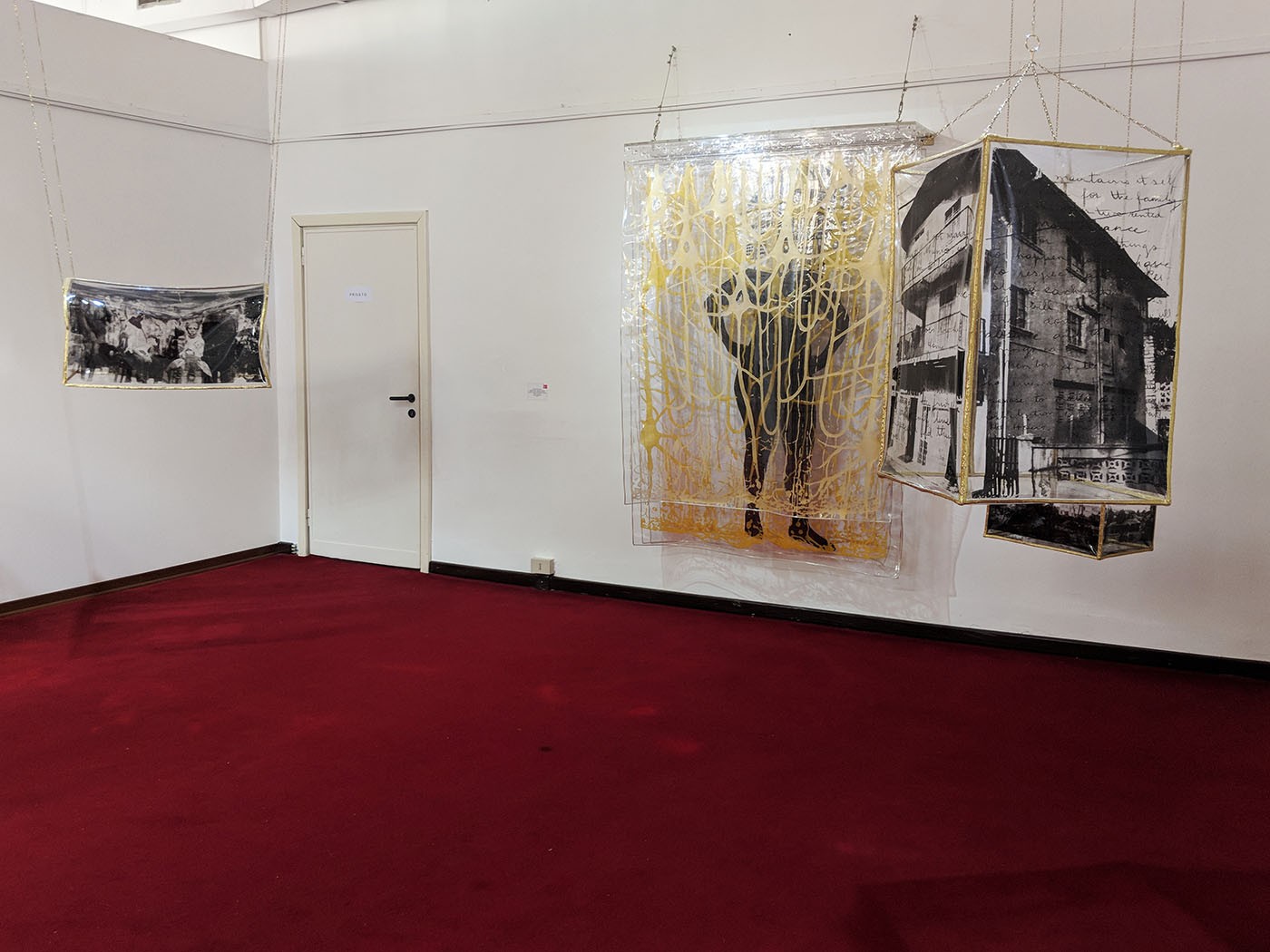 Shervone Neckles, Grenada's Venice pavilion.